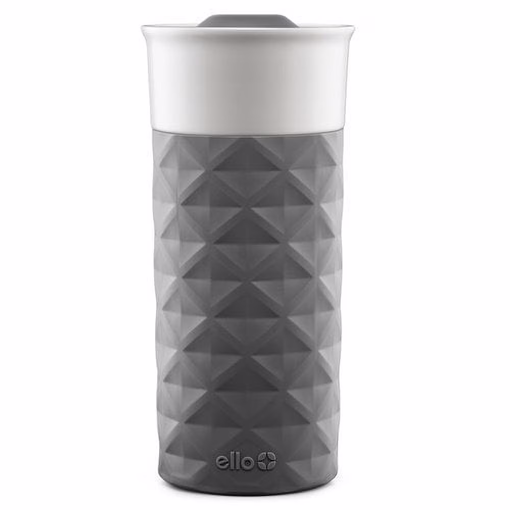 Ello Ogden BPA-Free Ceramic Travel Mug with Lid, 16-Ounce