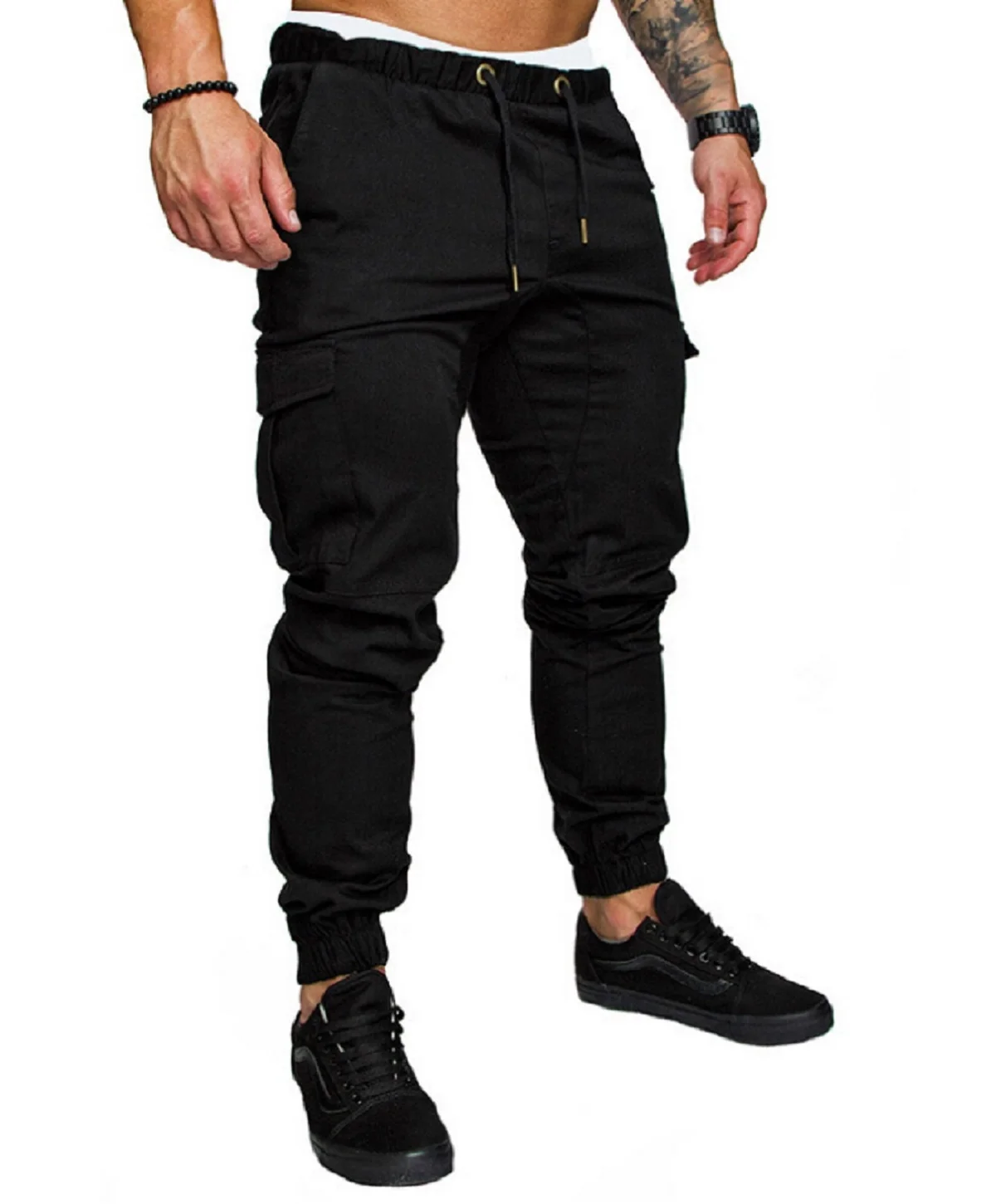 hirigin Male Skinny Fit Straight Leg Trousers,Outwear  Gym Sports Pants