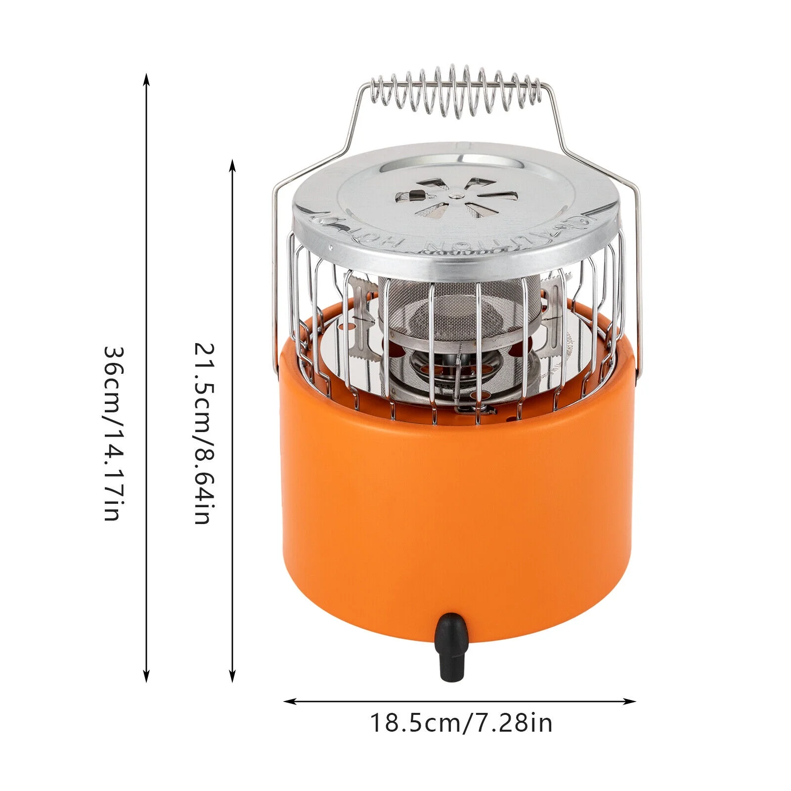 2000W 2 in 1 Portable Propane Heater & Stove,Multi-Function Propane Heater Portable & Stove Outdoor Camping Stove Camp Tent for Winter Outdoor Adventure, Outdoor Camping