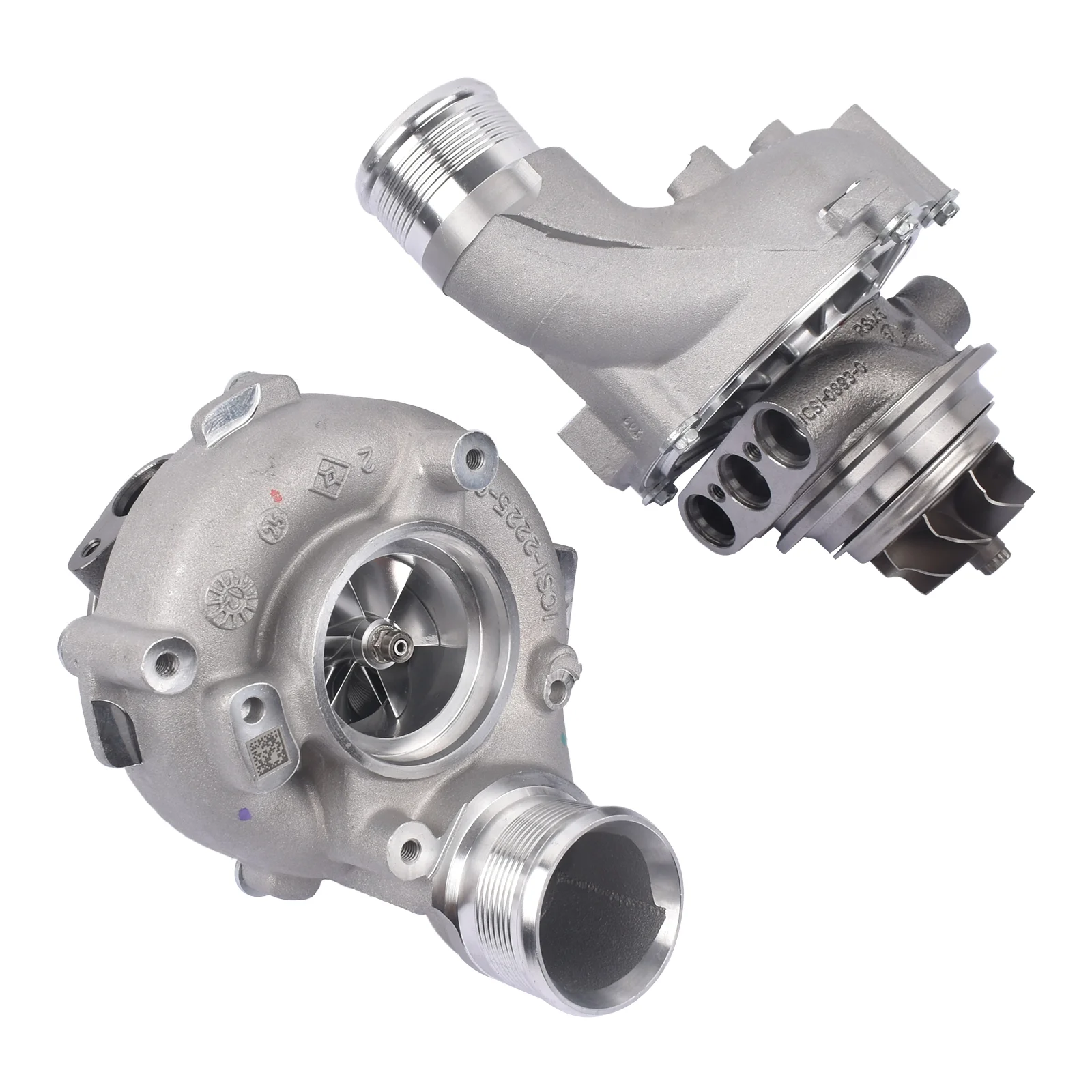 Turbo CHRA & Cover Upgrade Fits Audi RS6 RS7 S8 4.0L Bi-Turbo CWUB CWUC DDTA 079145721B 079145722B