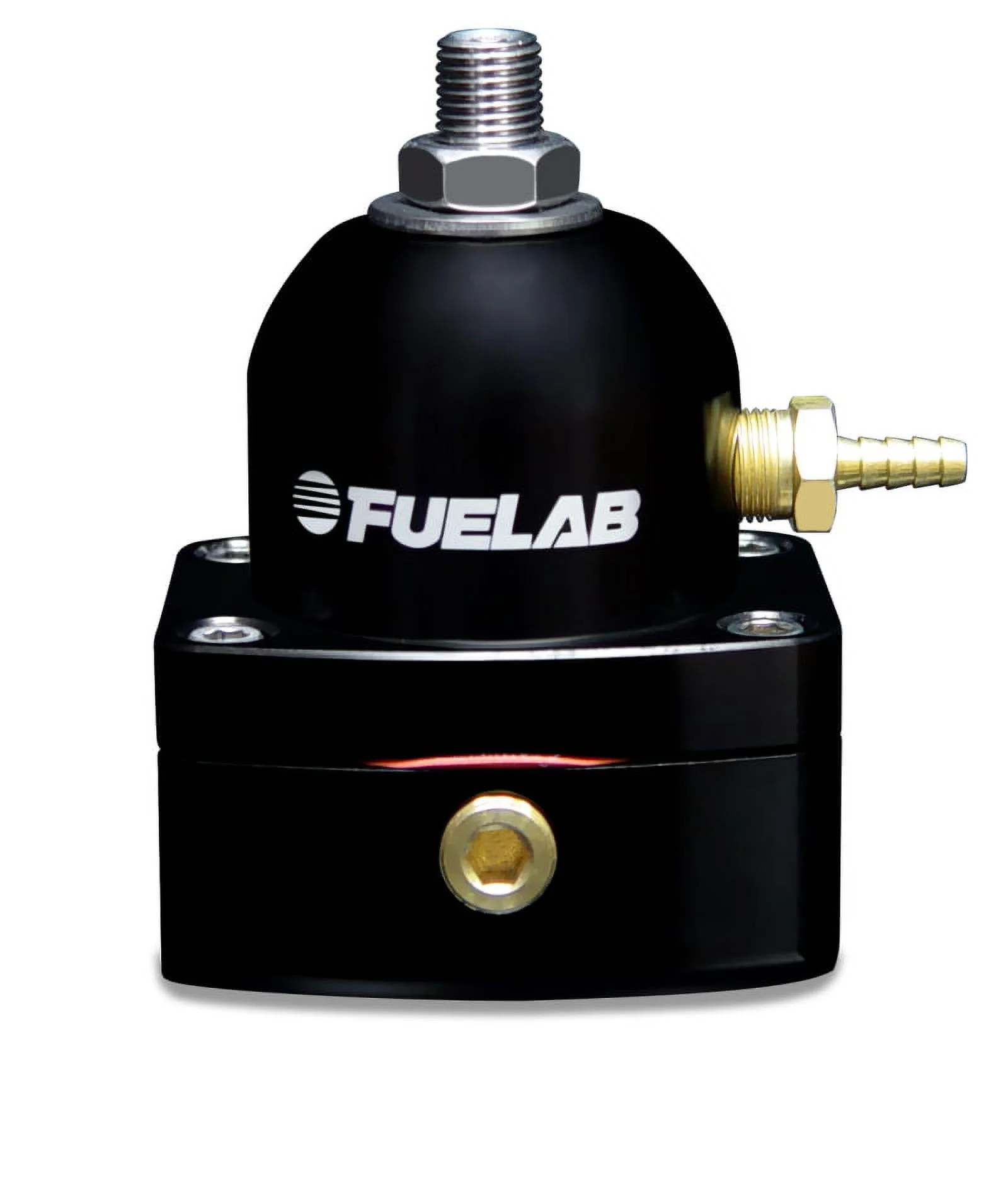 FUELAB 54501-1 Black (1) -6AN Inlet, (1) -6AN Return Range: 25-90 psi FUELAB 53
