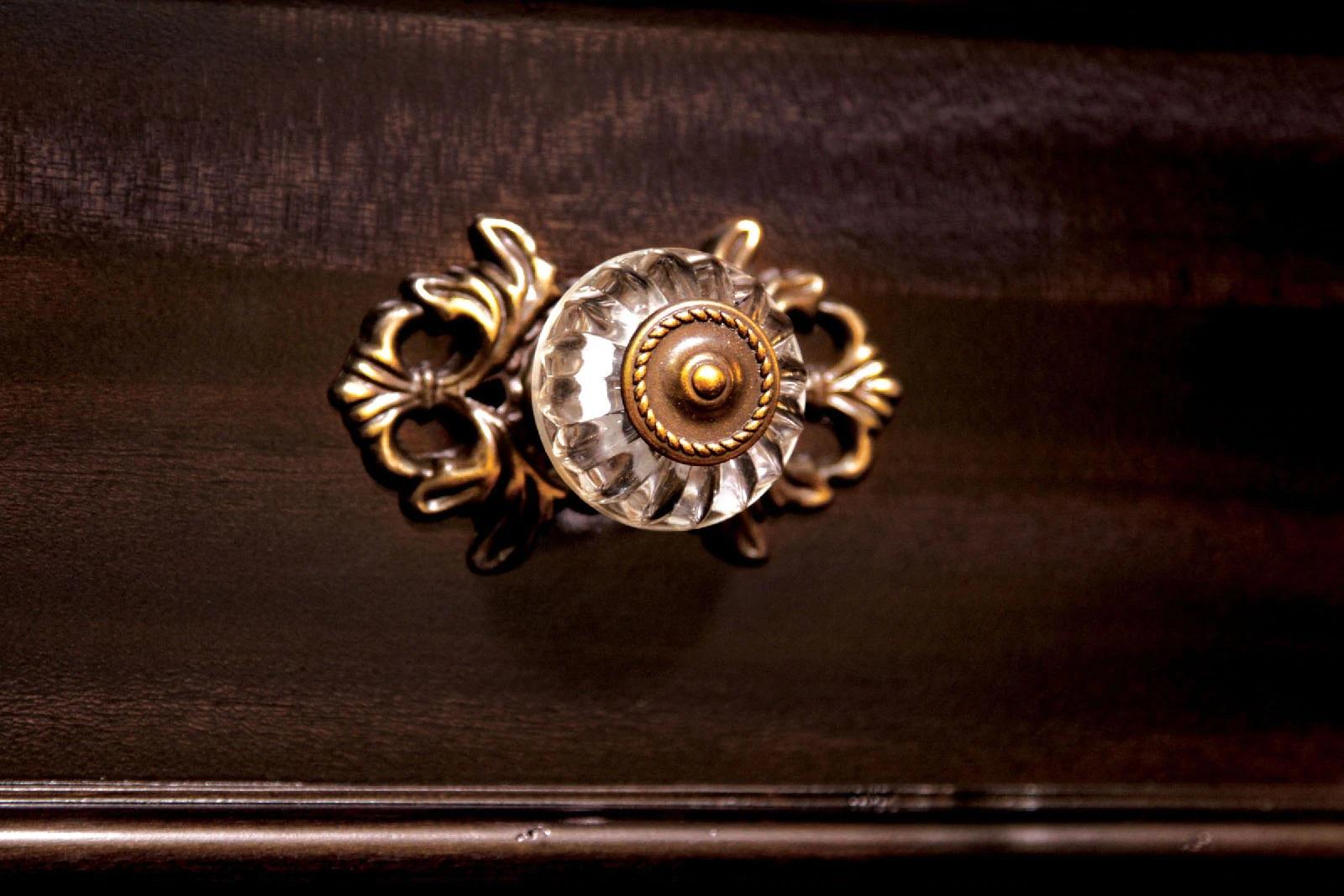 Traditional Dark Walnut Solid Wood Queen Bedroom Set 5pcs FOA CM7129-Q Syracuse