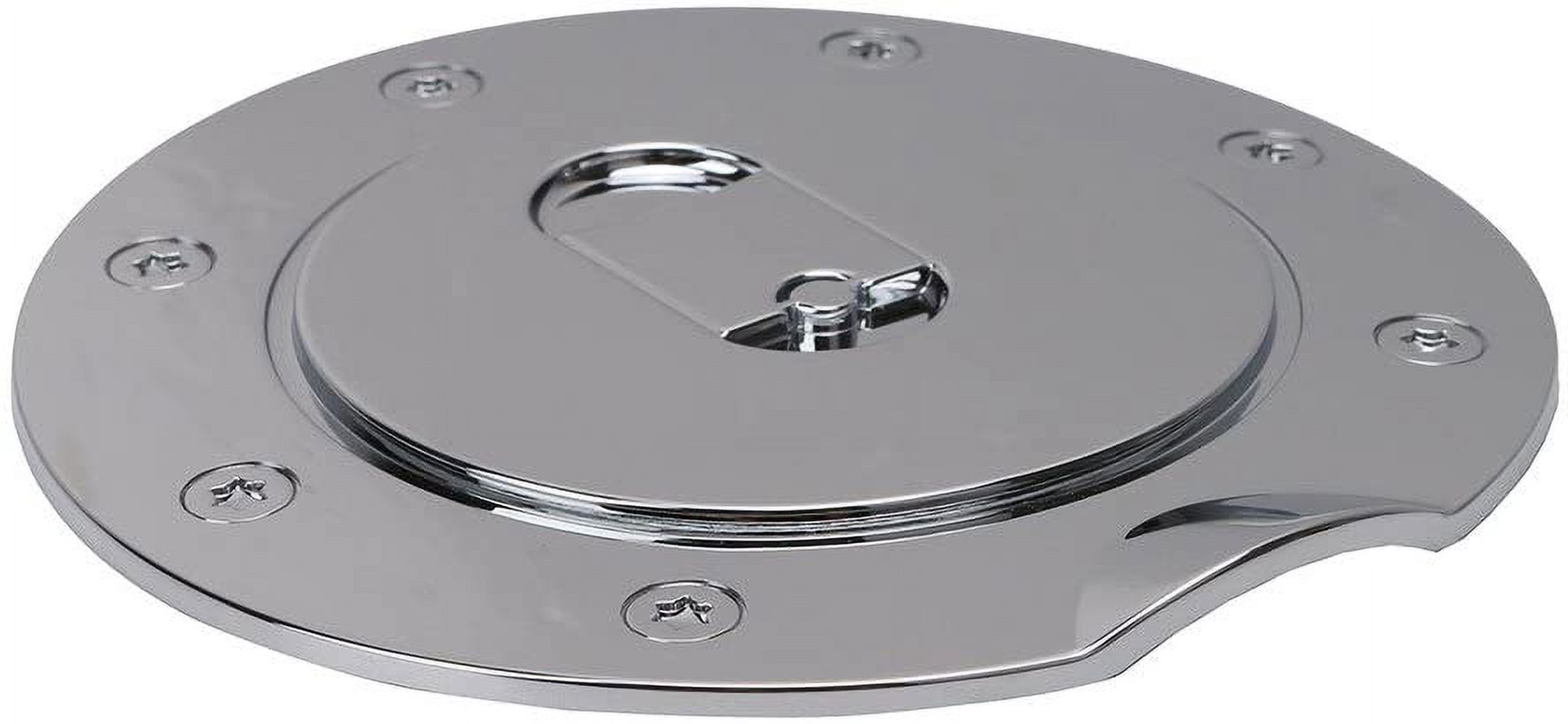 Chrome Fuel Tank Cap For Dodge Ram 1500 2500 3500 2009-2017 Car Gas Tank Vent Cover