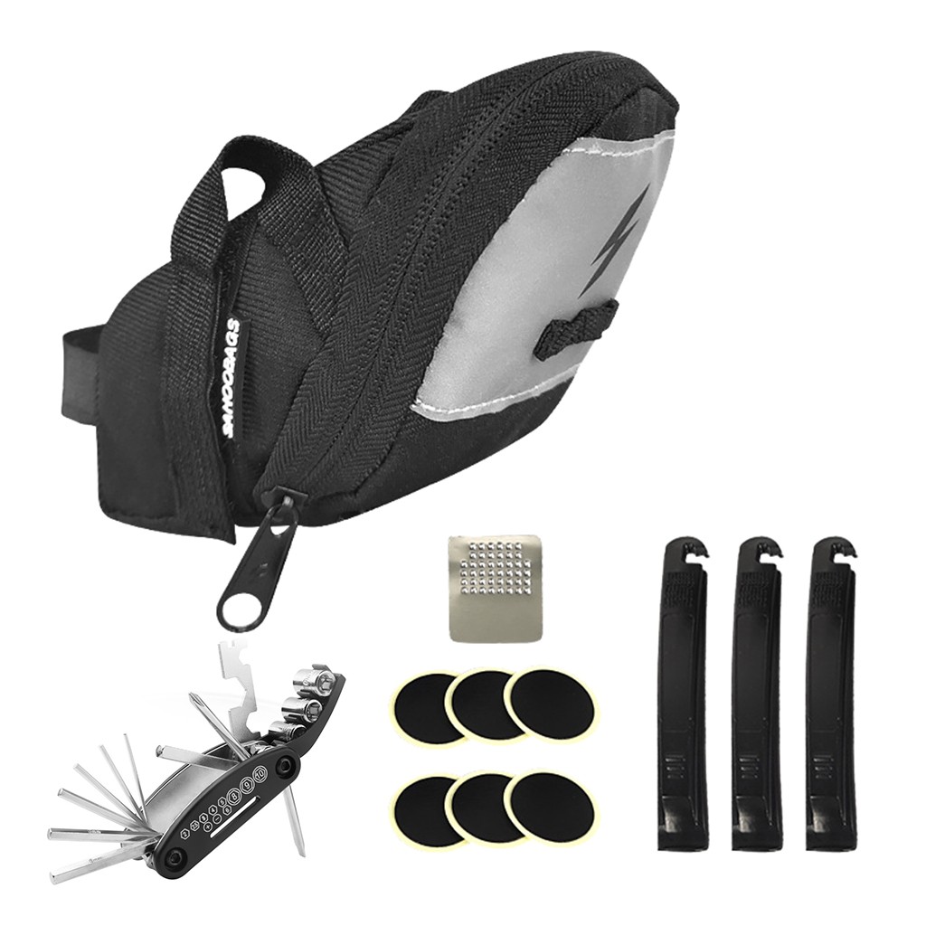 YIWULA Waterproof Bicycle Front Bag Mountain Road Bike Tube Frame Tools Pouch