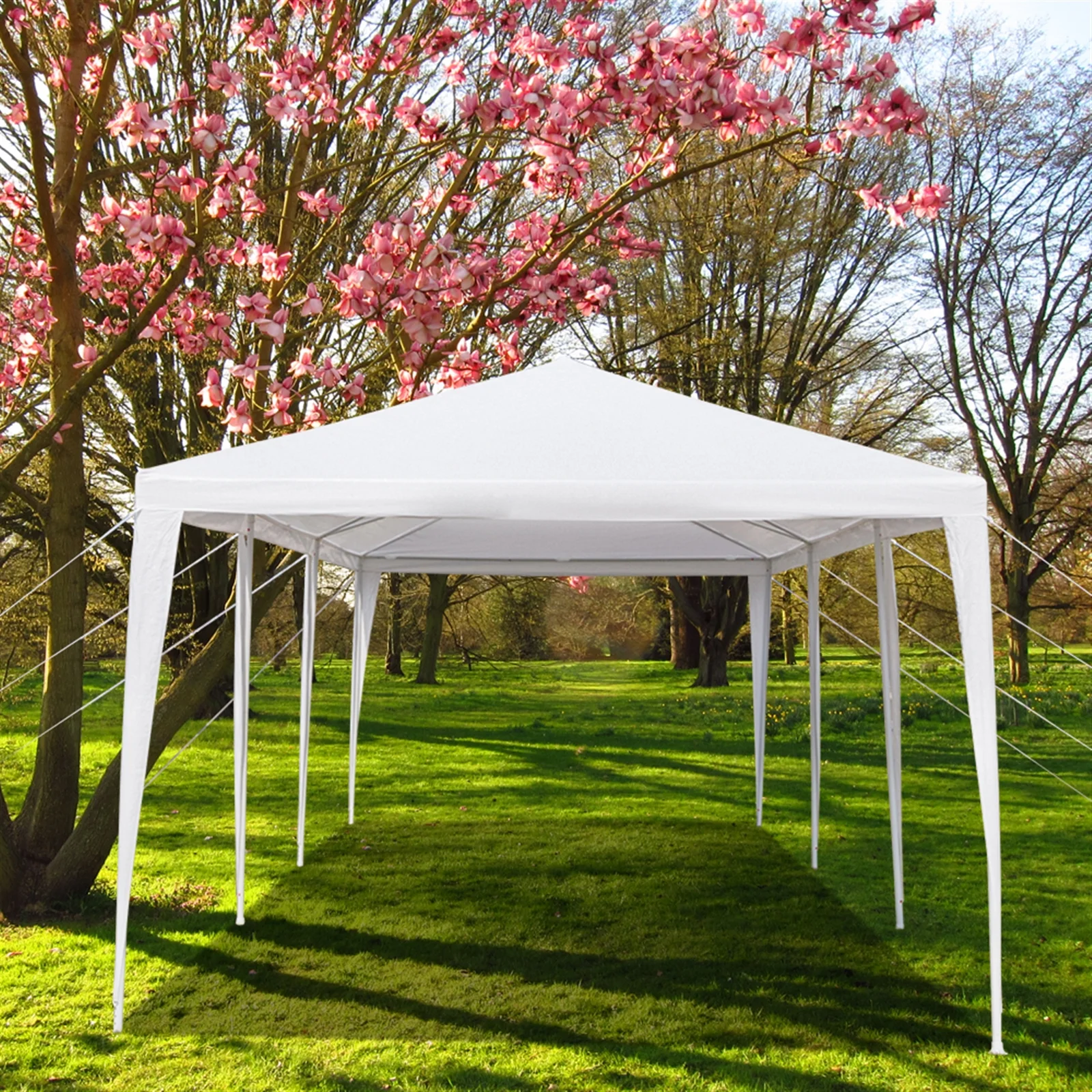 LongDay 3 x 9m Five Sides Waterproof Tent with Spiral Tubes