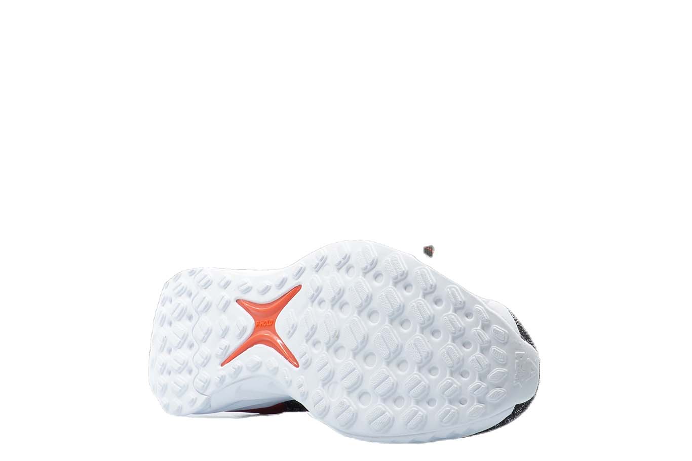 [E92577] Mens Peak Taichi 1.0 Plus Black Melange Grey Running Shoes - 7