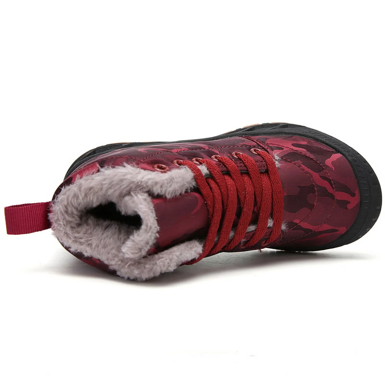 Engtoy Boys Snow Boots Winter Waterproof Slip Resistant Cold Weather Shoes Little Kid/Big Kid