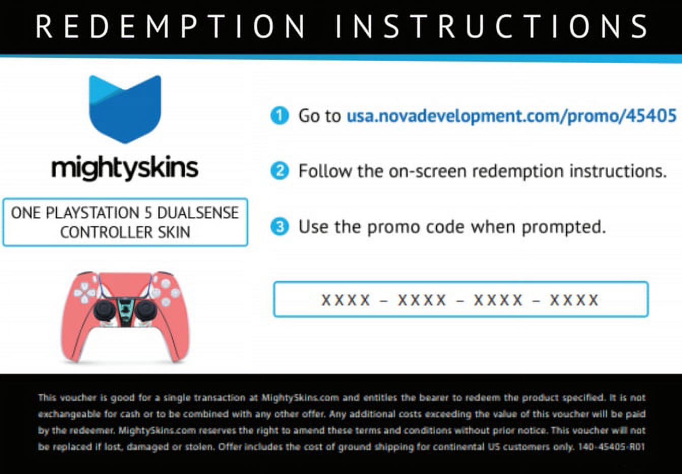 Sony Playstation 5 Digital Version (Sony PS5 Digital) with Extra Glacier White DualSense Wireless Controller and Mightyskins Voucher