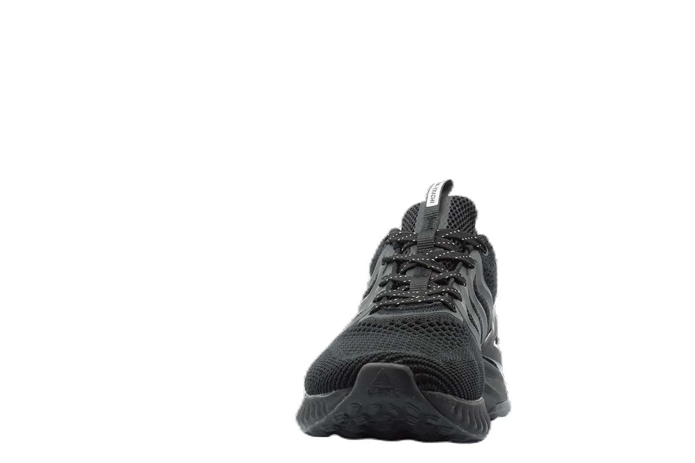 [E92557] Mens Peak Taichi Natural Black Running Shoes - 6
