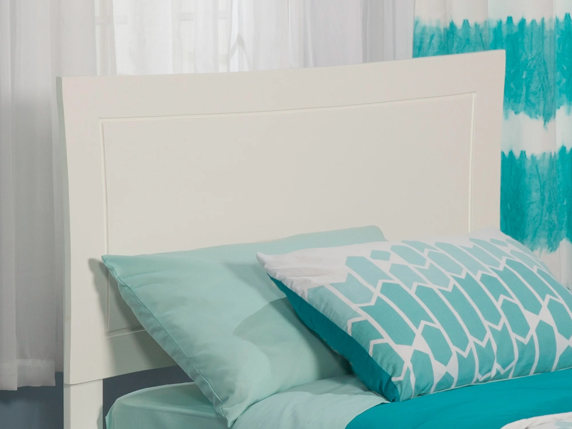 Metro Headboard Twin White