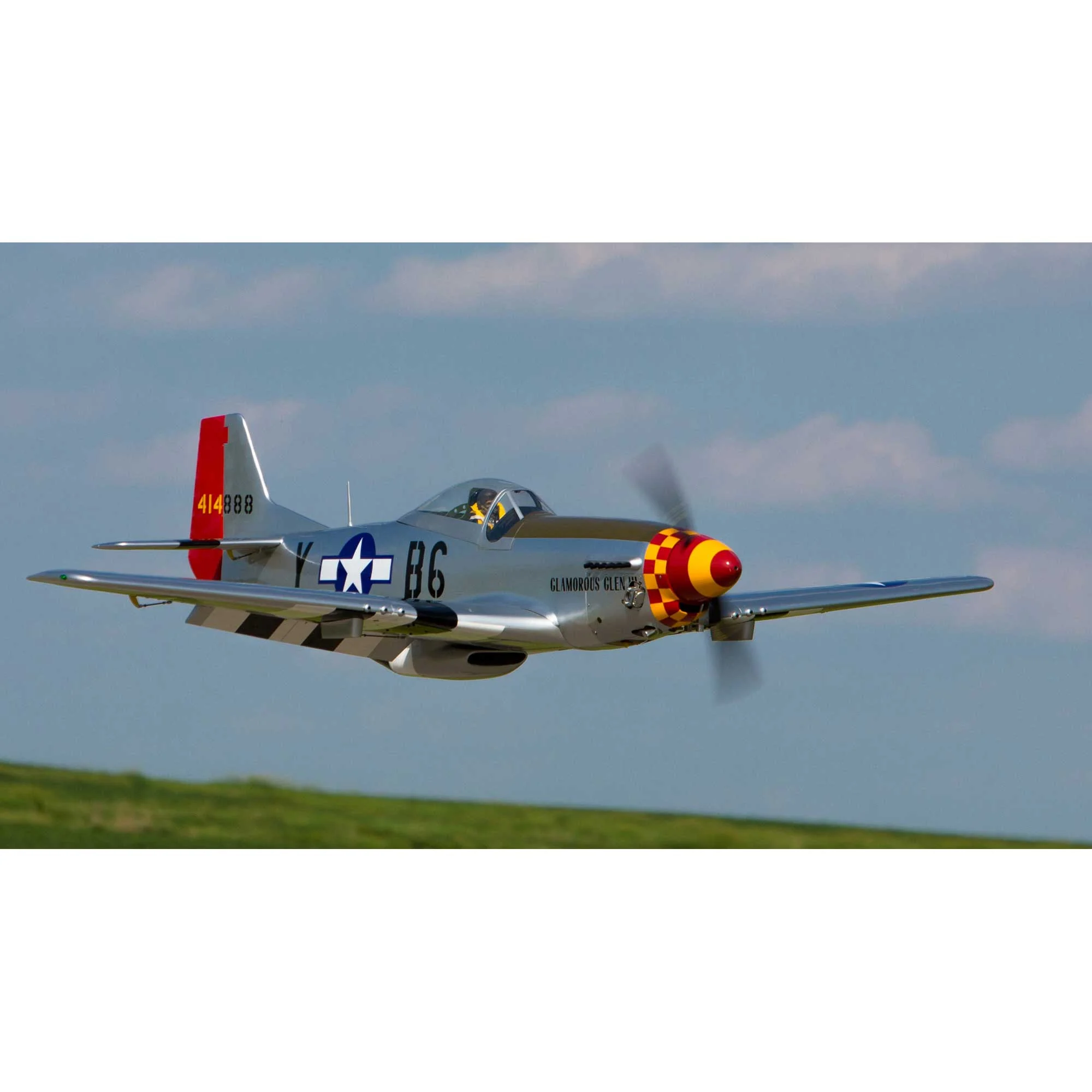 Hangar 9 P-51D Mustang 60cc ARF 2 Boxes HAN4770 Airplanes ARF Giant