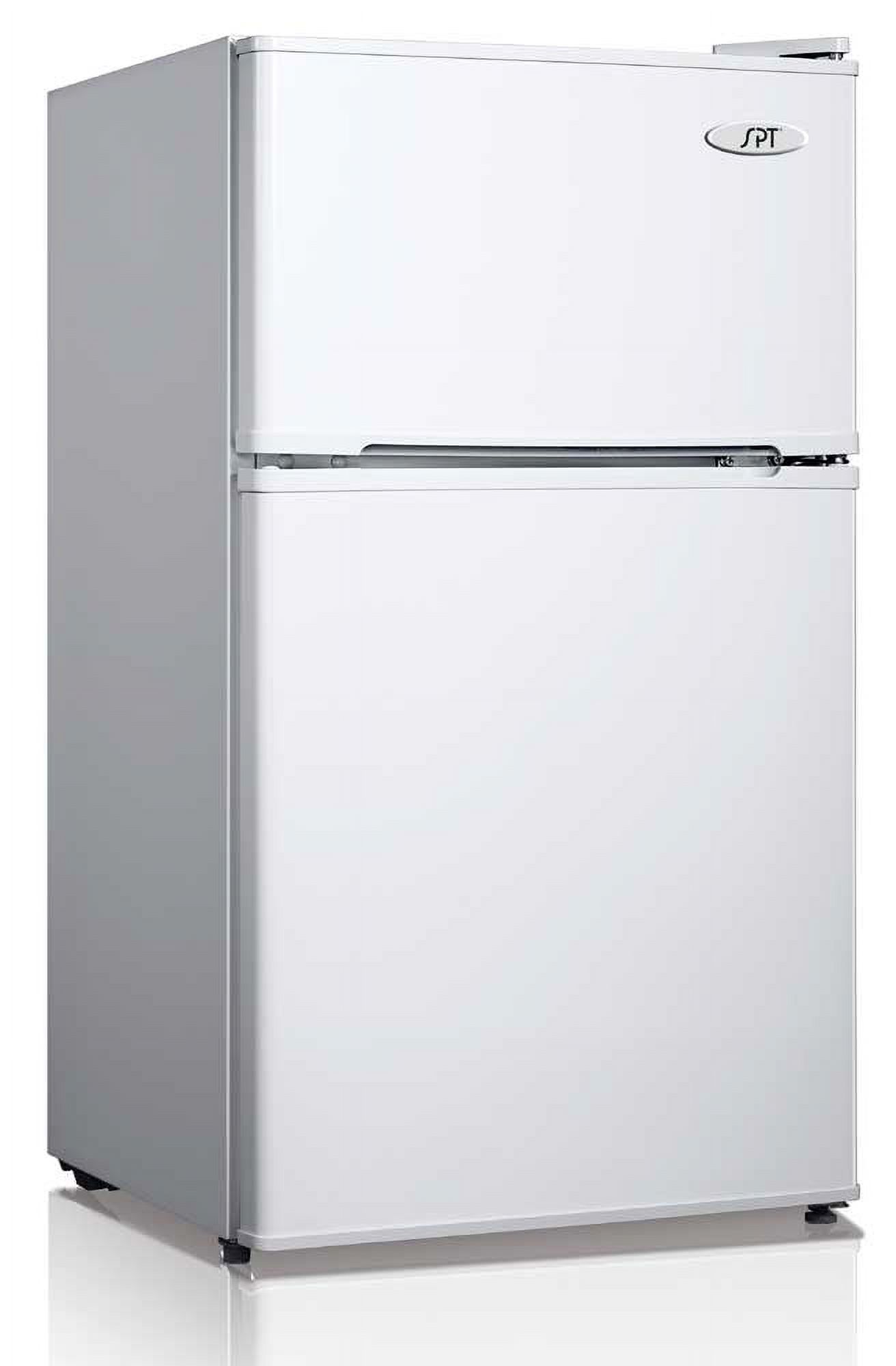 Sunpentown 3.1 Cu Ft Two Door Compact Refrigerator RF-314W, White