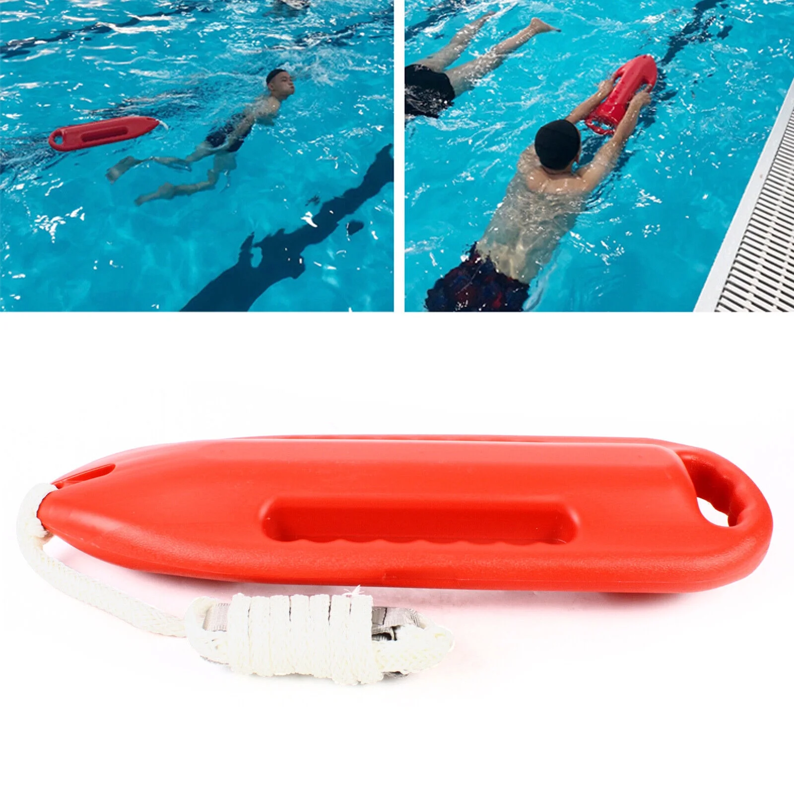 3 Handle Swim Buoy Water Sports Mergency Lifeguard Buoy Water Rescue Tool