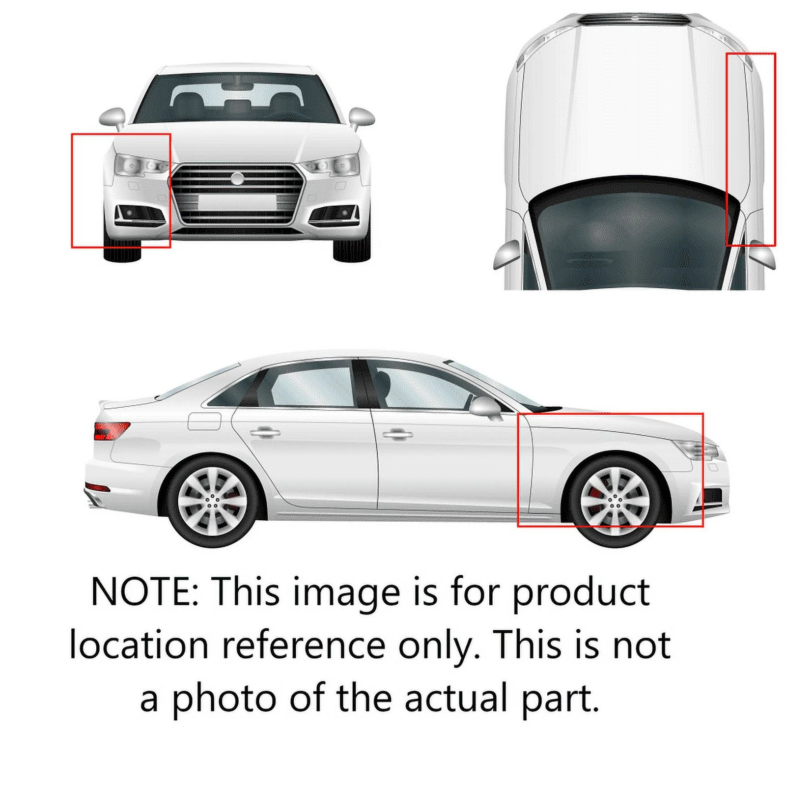 Fender - Cooling Direct Fit/For 5380153070 06-13 Lexus IS250/350 (11-13 Without Sport Package) - Front Right