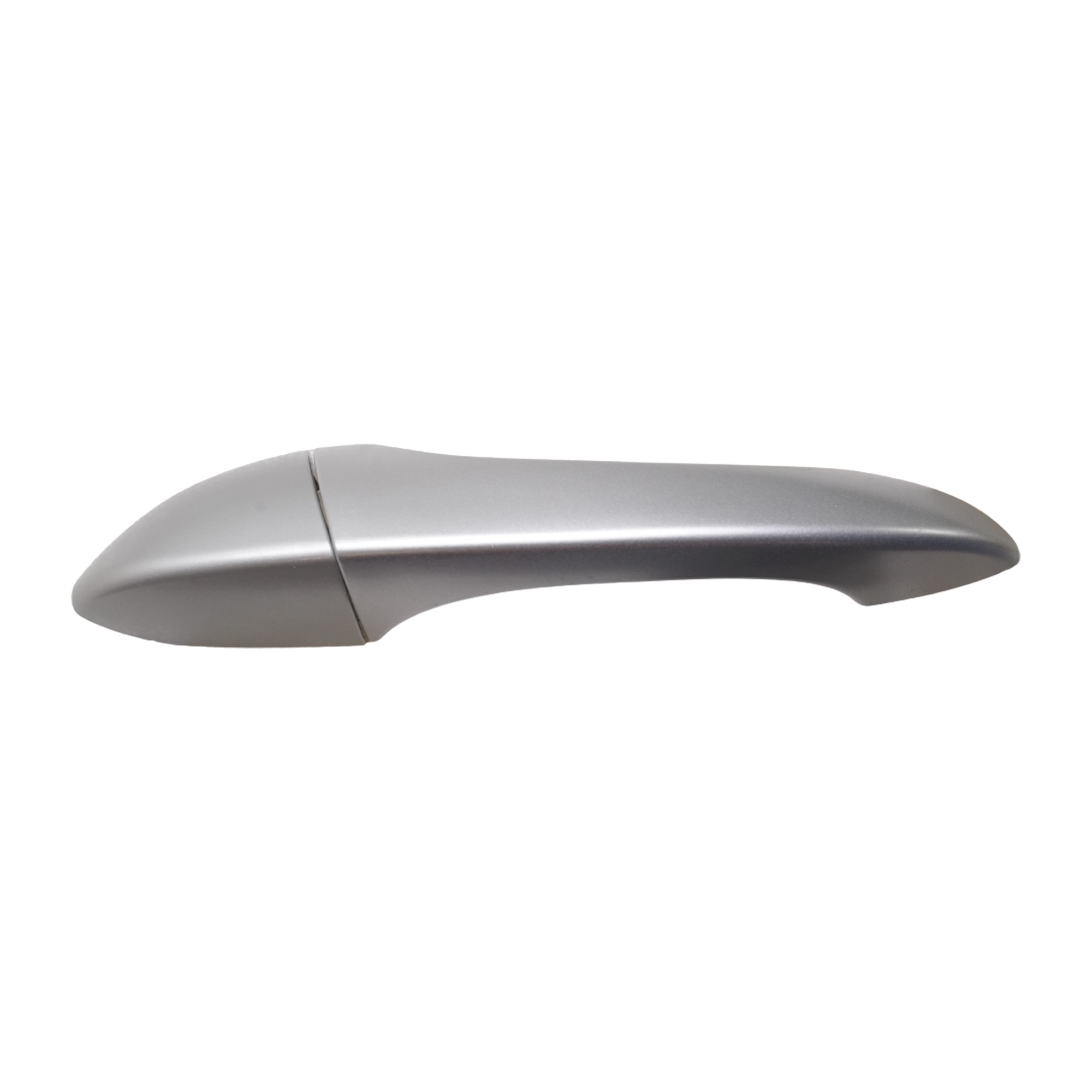 Exterior Door Handle Compatible with 2000-2006 BMW X5 Front or Rear, Passenger Side Silver
