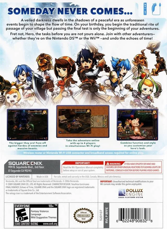 Final Fantasy Crystal Chronicles: Echoes of Time - Nintendo Wii