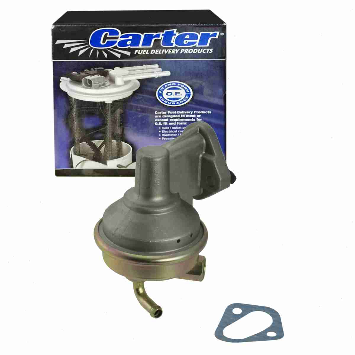 Carter Mechanical Fuel Pump compatible with Chevrolet El Camino 4.4L 5.0L 5.3L 5.4L V8 1968-1986