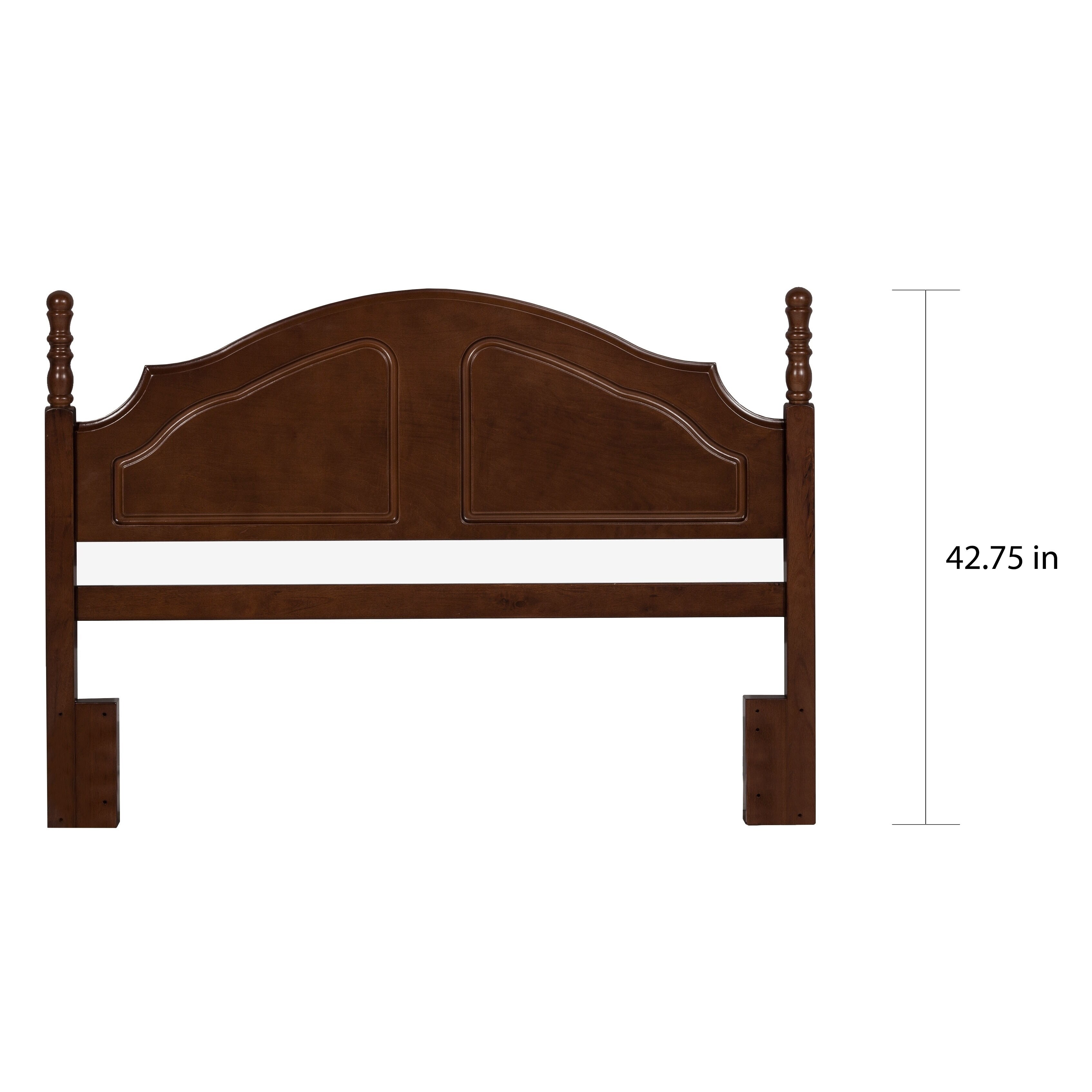 Copper Grove  Bordeaux Wood Headboard Only, Walnut 61