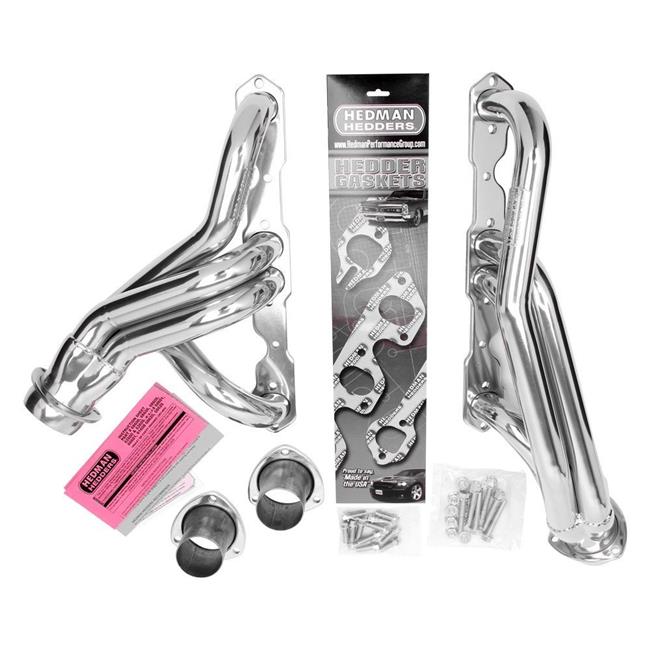 69026 1.75 in. Metallic Mid-Length Tube Racing Exhaust Headers for 1967-1987 GM P-U