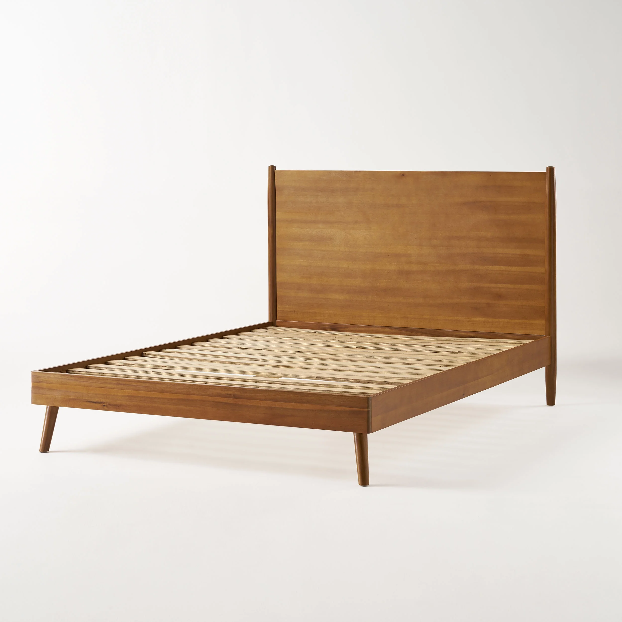 GDF Studio OkiOki Mid Century Bedroom Collection, Natural 5 Drawer King