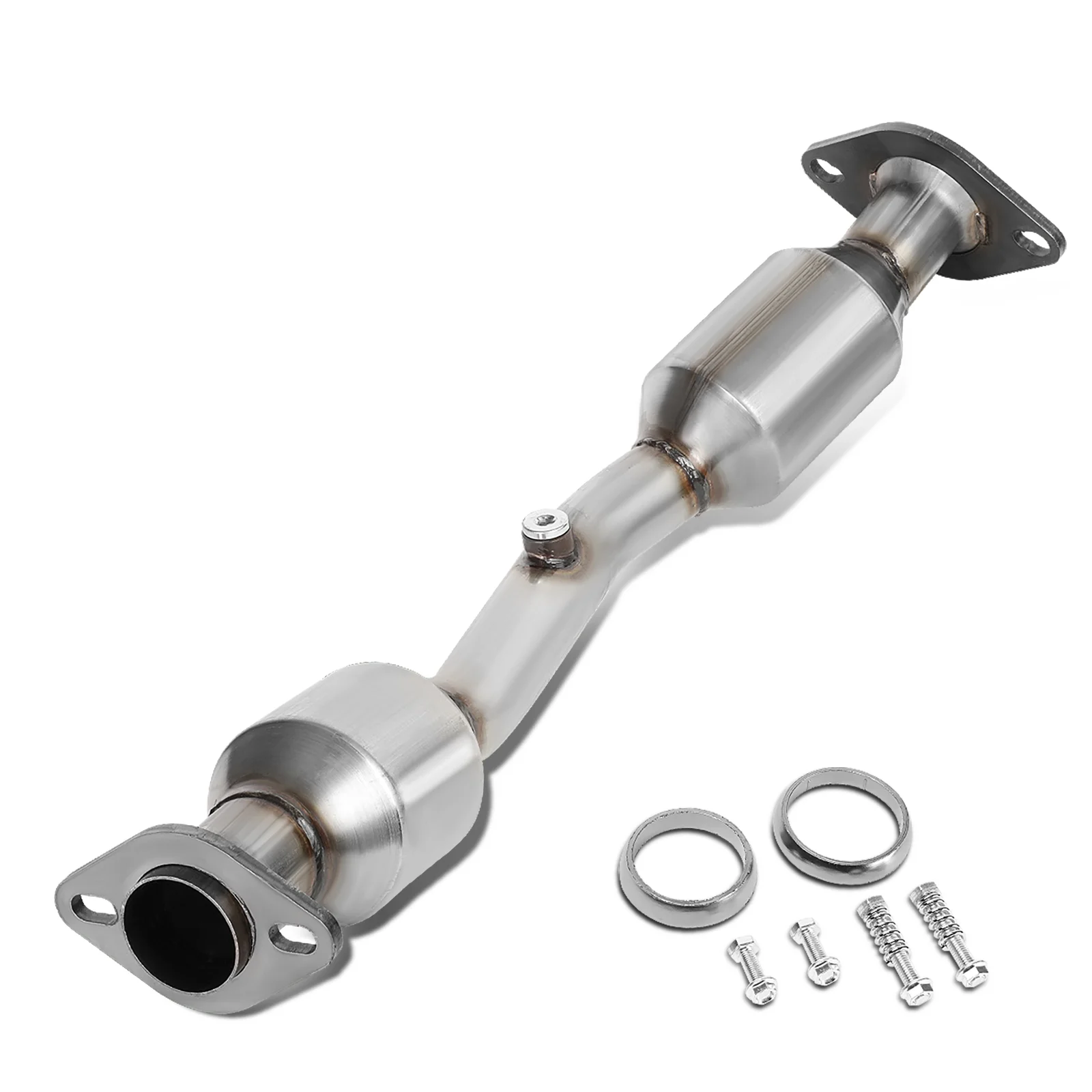 DNA Motoring OEM-CONV-QT-004 For 2007 to 2012 Nissan Versa 1.8L MR18DE EPA Federal Catalytic Converter Exhaust Pipe Replacement 08 09 10 11