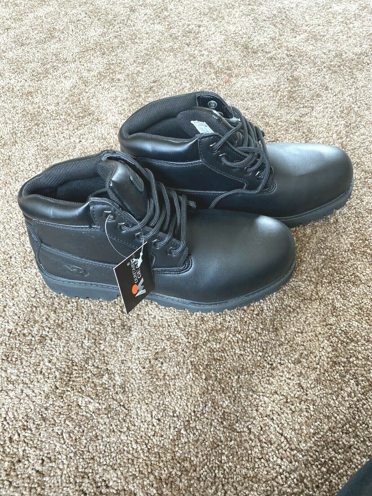 Mountain Gear Mens Russel Mid  Boot, Adult, Black Mono Chrome, 8.5 M US