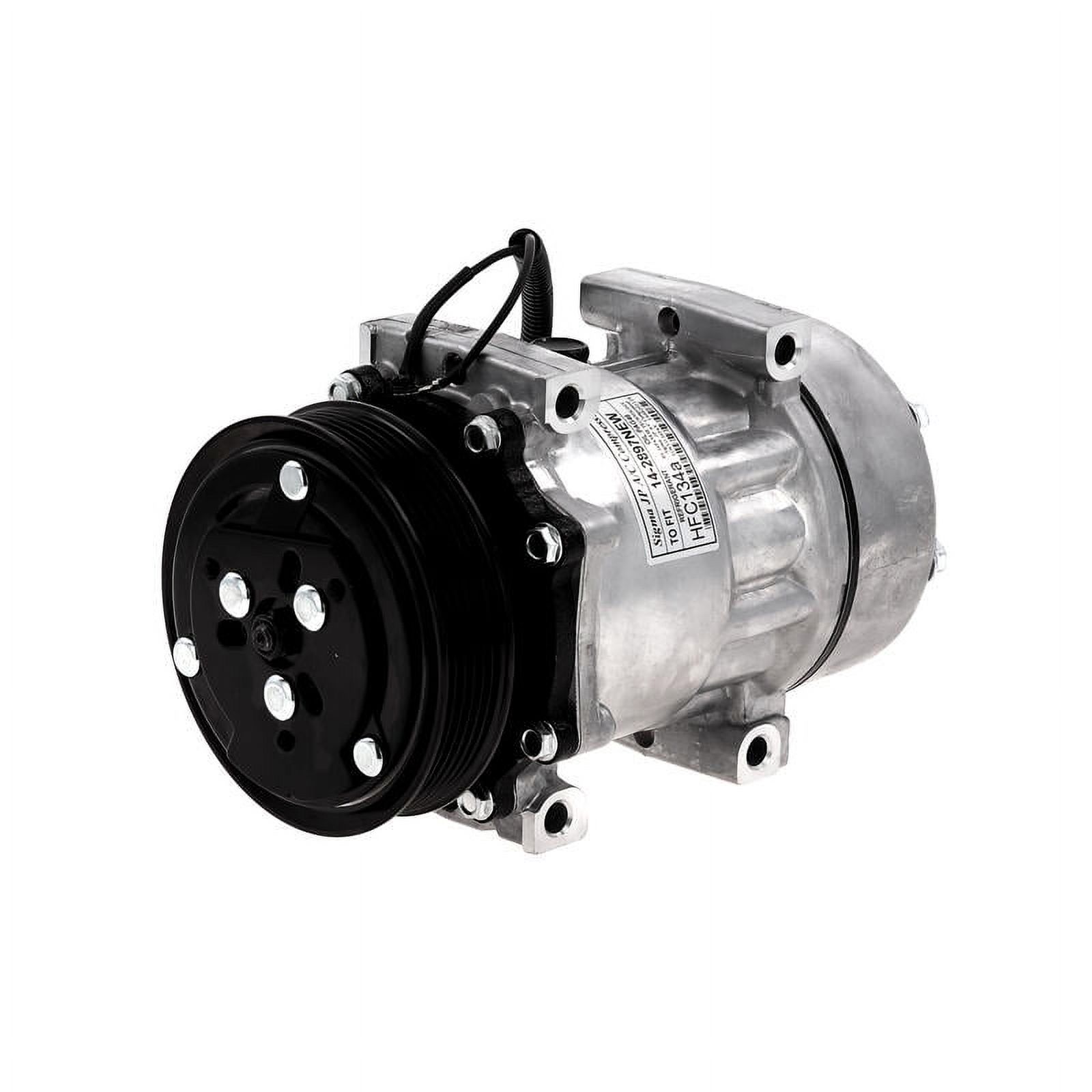 Transtar AC A/C Compressor New Aftermarket SD7H15 with 6 Poly Clutch