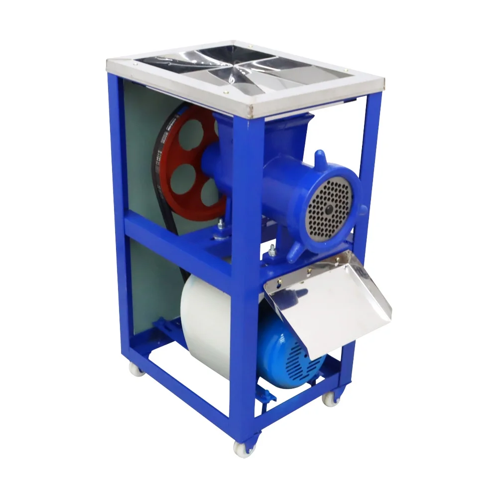 PreAsion Electric Bone Crusher Feed Processer Meat Fish Chicken Bones Grinder Chopper 220V 2.2KW