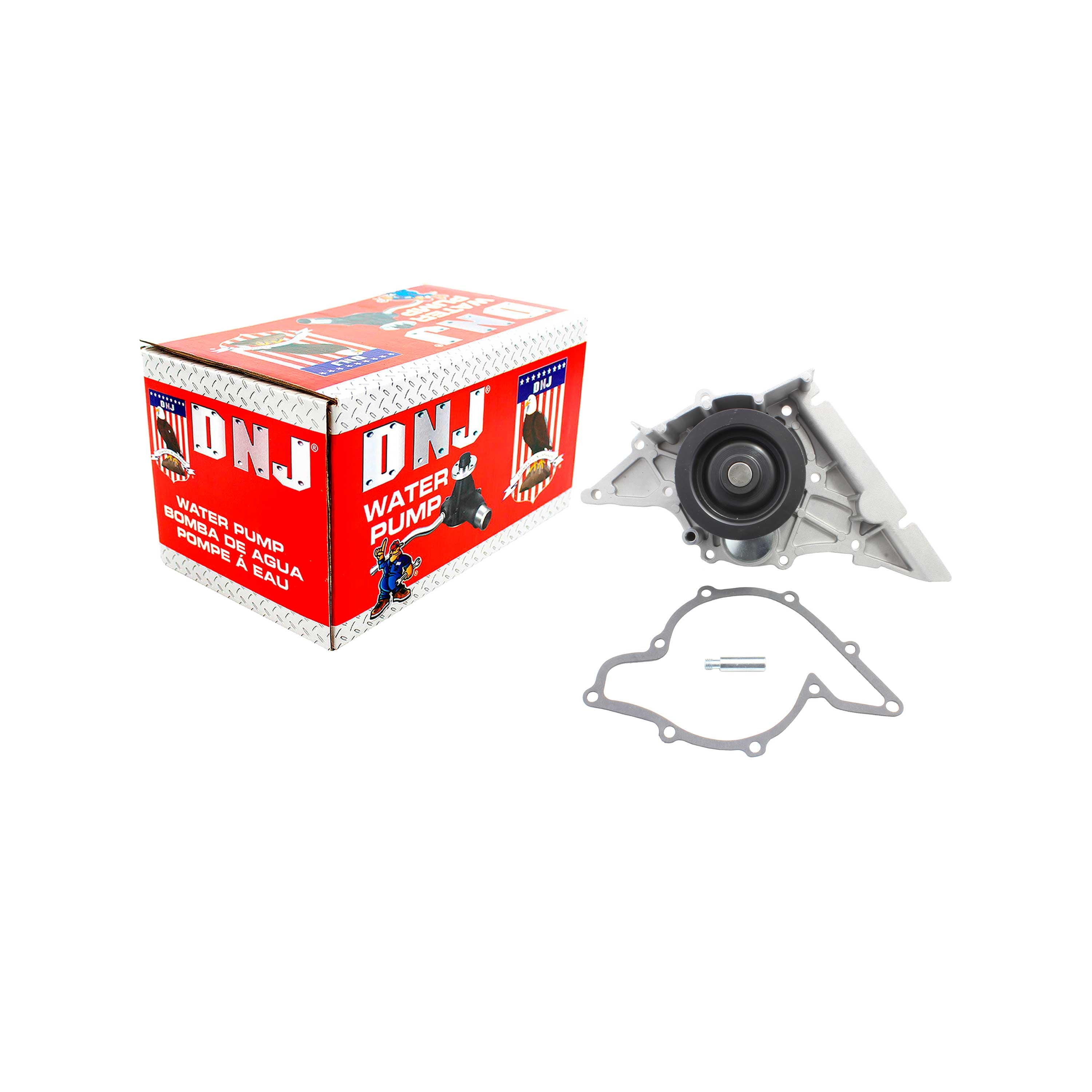 DNJ WP4259 Water Pump Fits Cars & Trucks 00-06 Audi Volkswagen 4.2L V8 DOHC Fits select: 2004-2006 VOLKSWAGEN TOUAREG, 2000-2006 AUDI A8