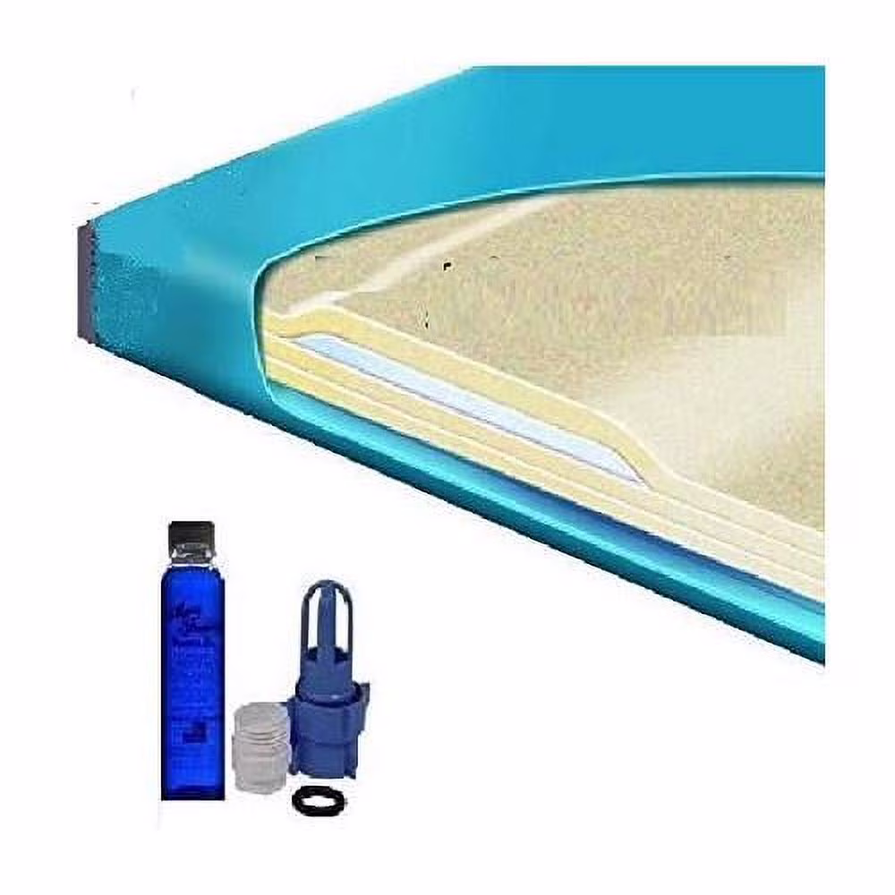 California King 80% Semi Waveless Waterbed Mattress With Lumbar Support