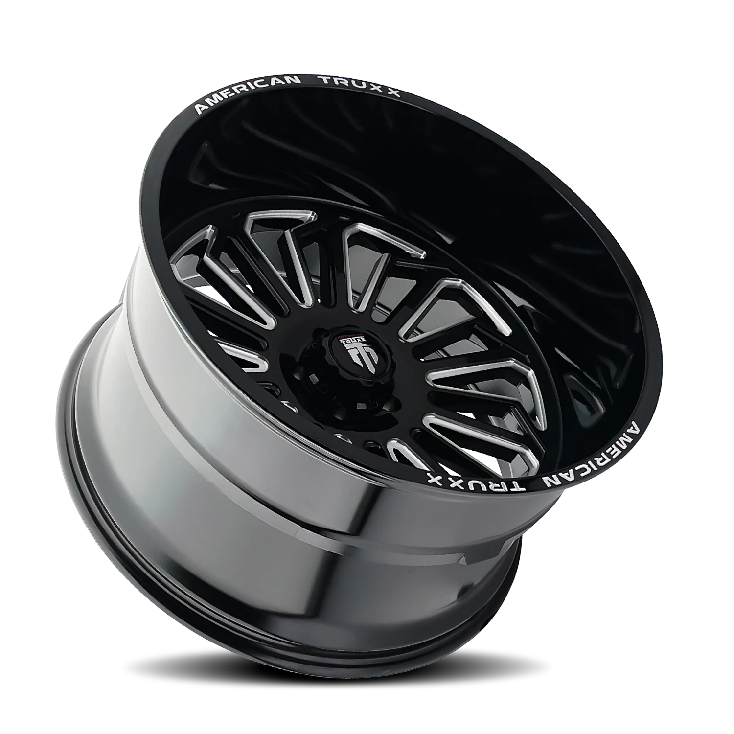 20x12 American Truxx AT1916 Butcher Black/Milled Wheel 8x170 (-25mm)