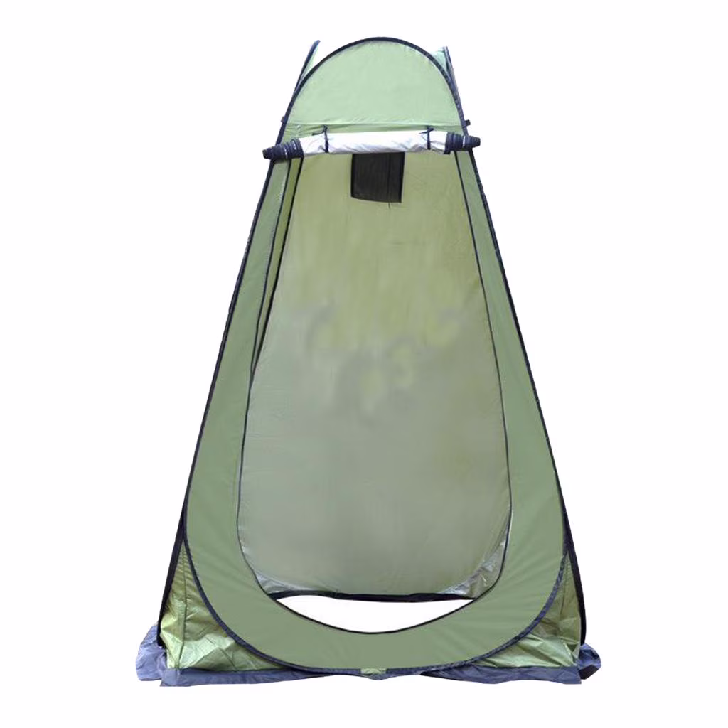 Portable Outdoor Camping Sun Shade Camp Toilet Privacy Tent Green