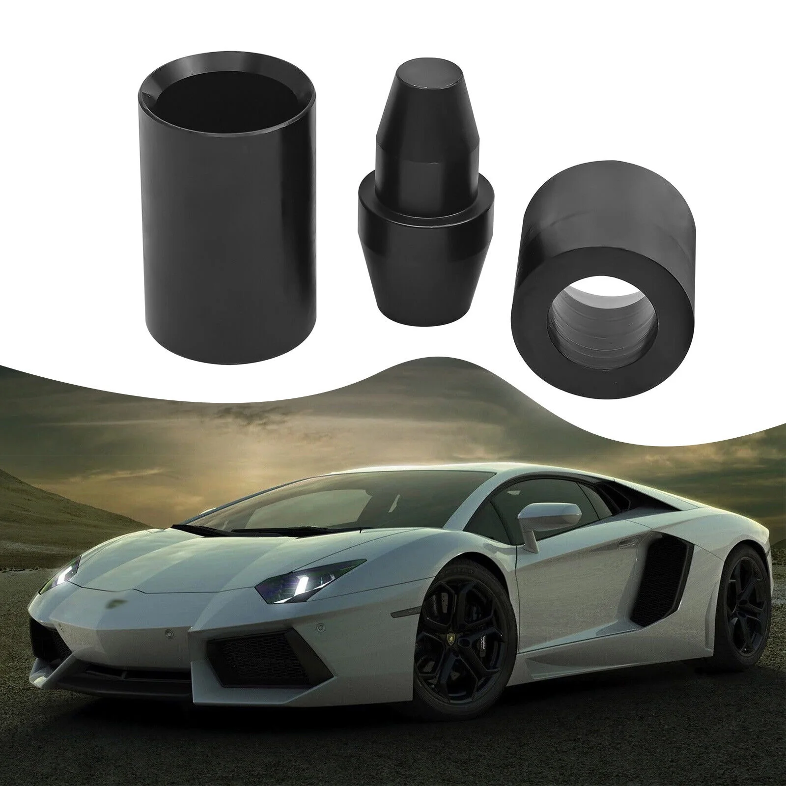 CNCEST 3X Steel Turbine Shaft Seal Installer Tool Kit Universal Seal Extender