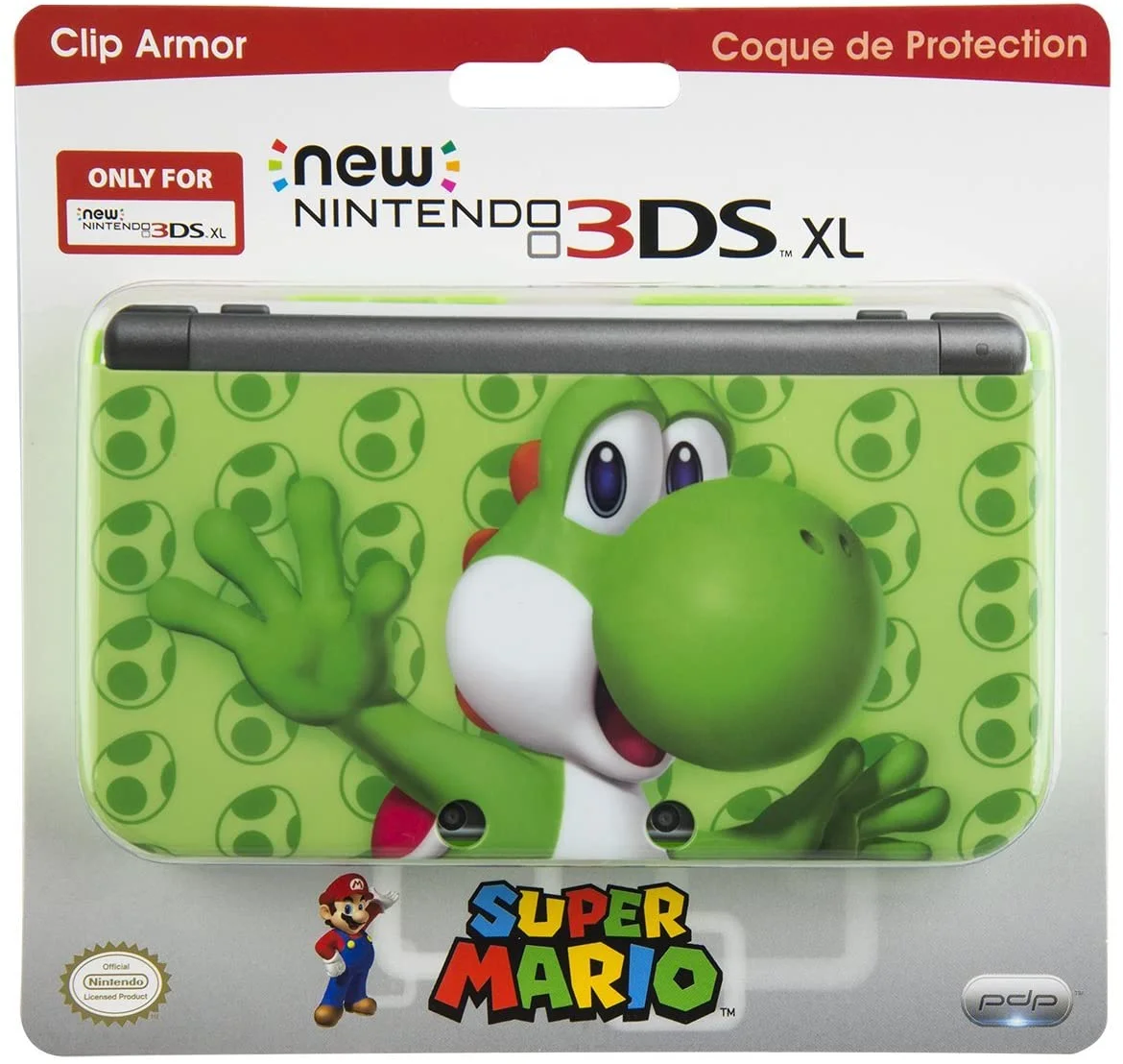 PDP New Nintendo 3DS - XL Clip Armor - Yoshi