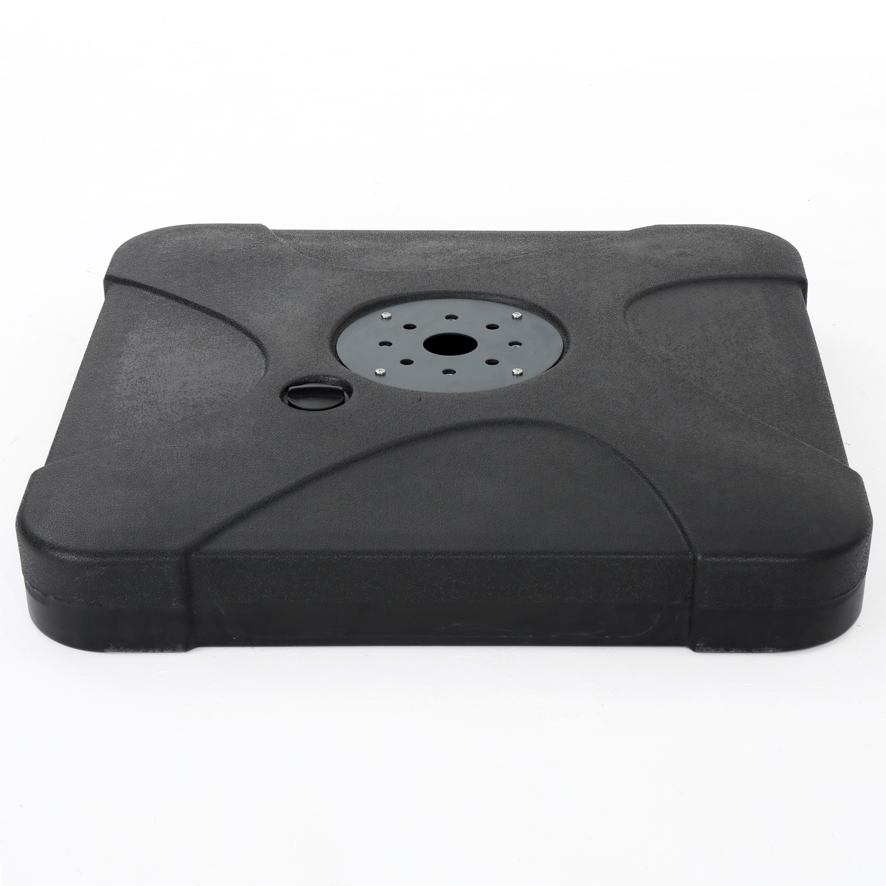 Bayside 9.6 Ft. Outdoor Canopy Sunshade Umbrella, Lavender, Gray, and Black