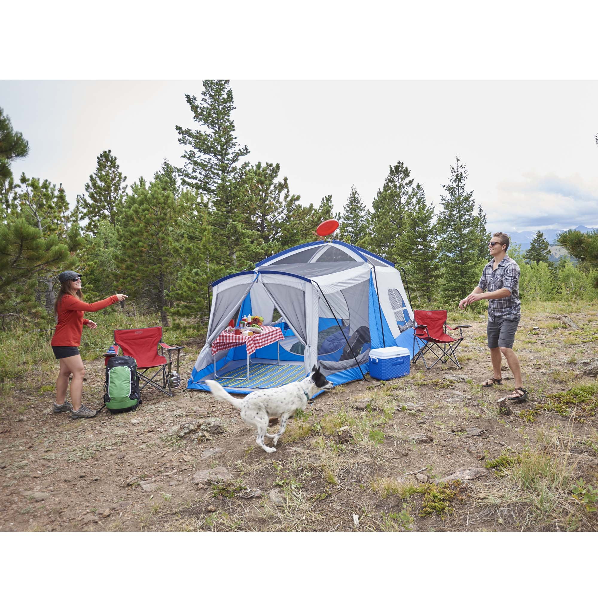 Wenzel Klondike 8-Person Cabin Tent, 16'x11'