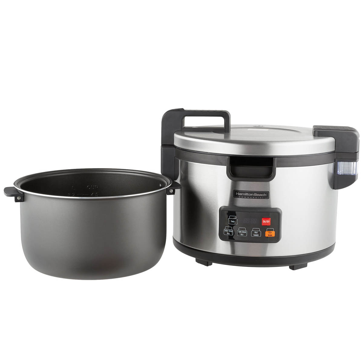Hamilton Beach 37590 Stainless Steel 90-Cup Rice Cooker / Warmer