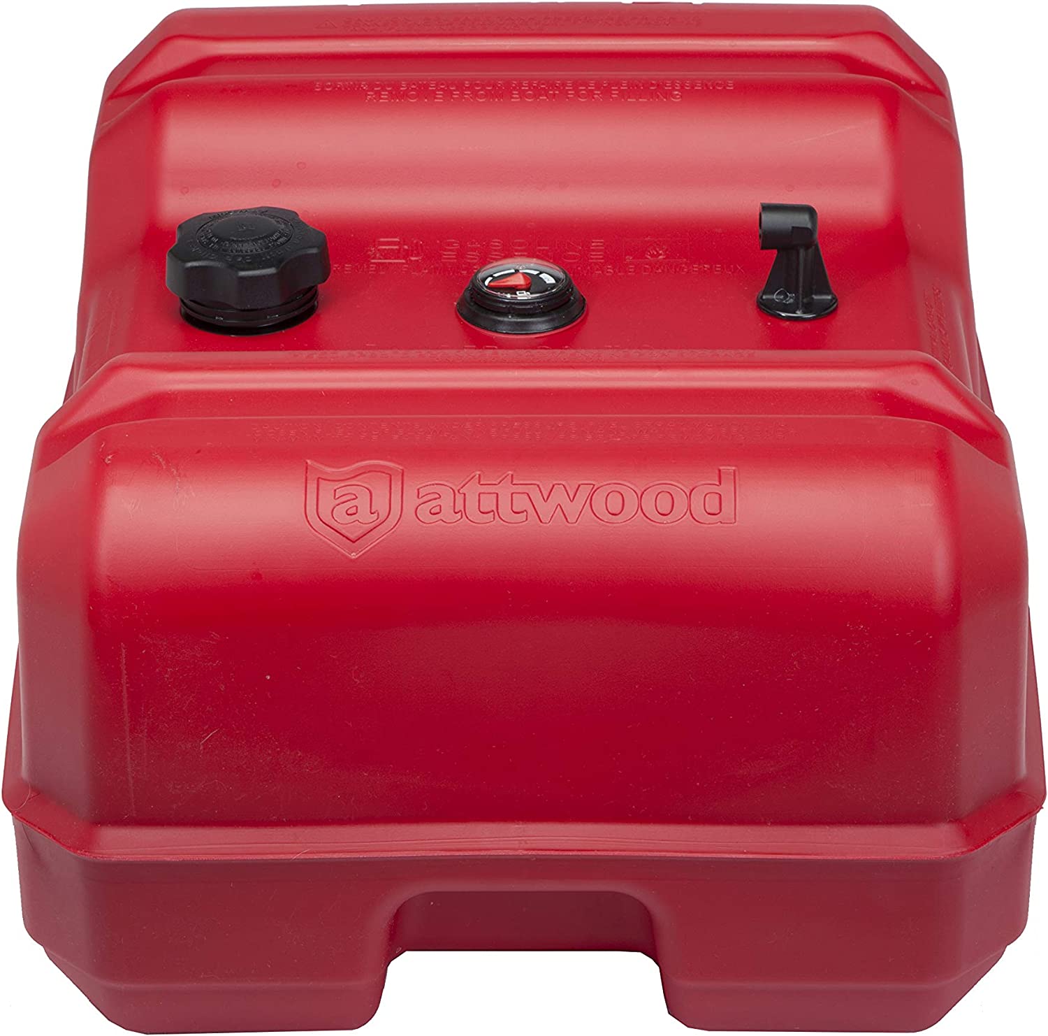 12 Gallon Low-Profile Portable Fuel Tank with Gauge