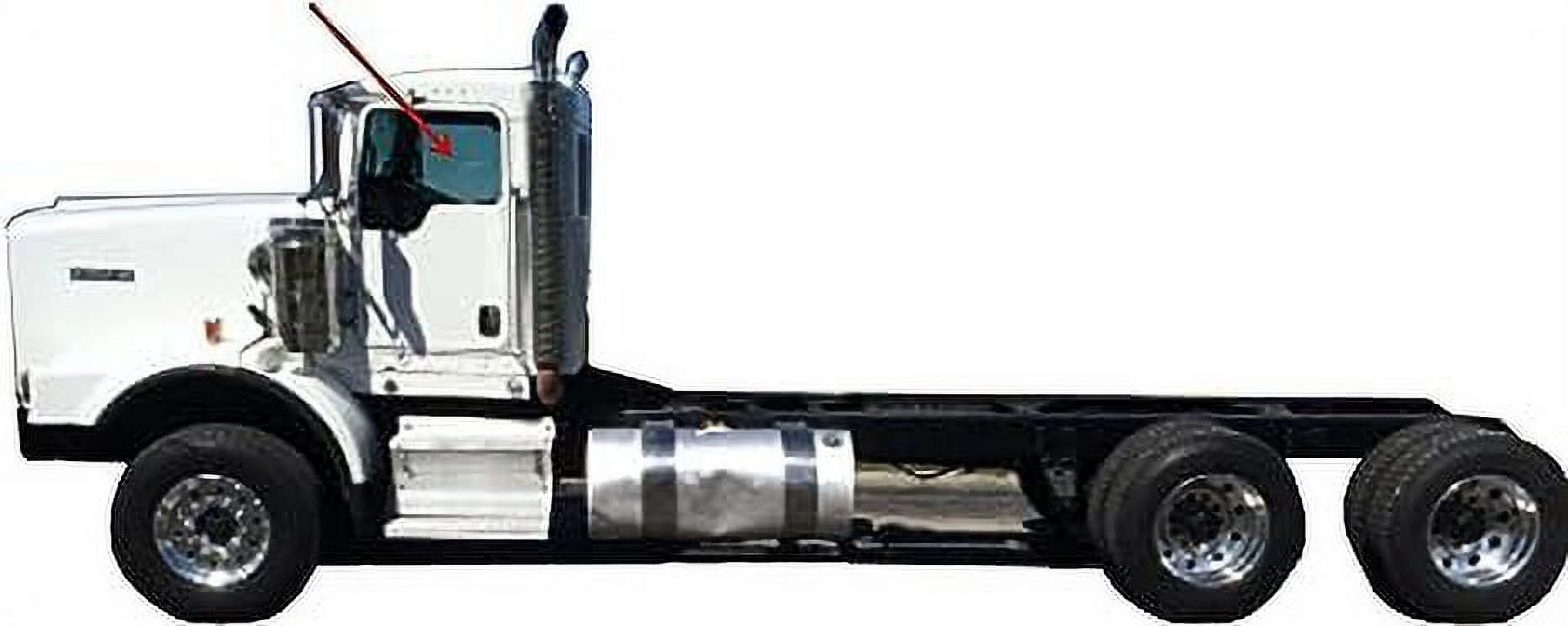 Front Door Window Door Glass Compatible with Kenworth K100 K100E T170 T270 T300 T370 T440 T660 Conventional Cab