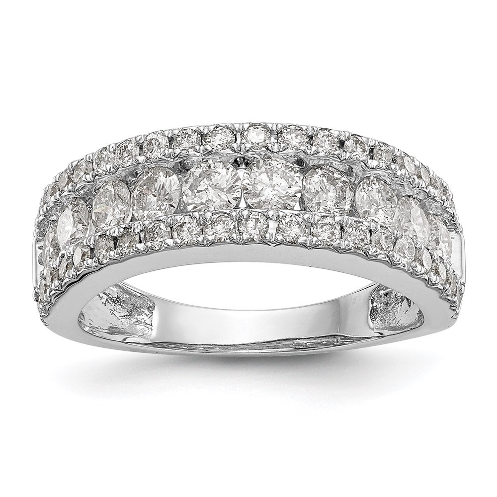 Auriga 14k White Gold 1.5 carat Complete Diamond Band for Women Size-7
