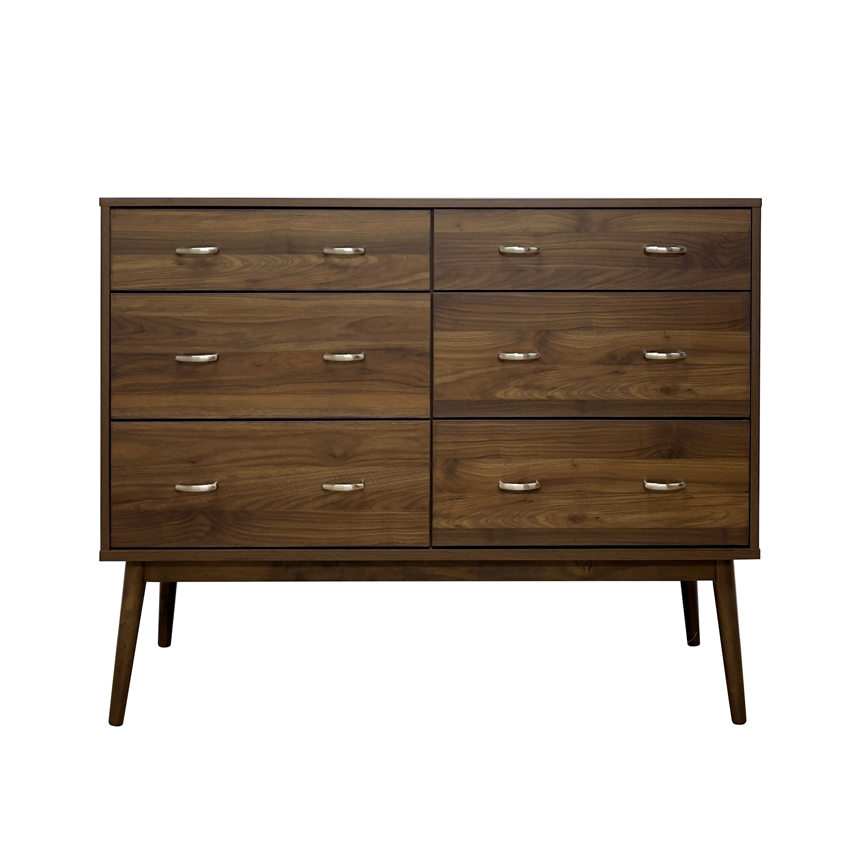 Christopher Knight Home Curtisian 6 Drawer Double Dresser by  Columbia Walnut