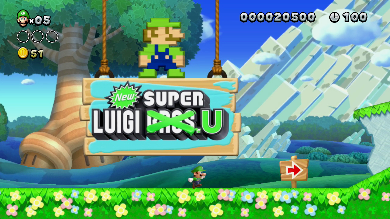 Nintendo New Super Luigi U (Wii U)