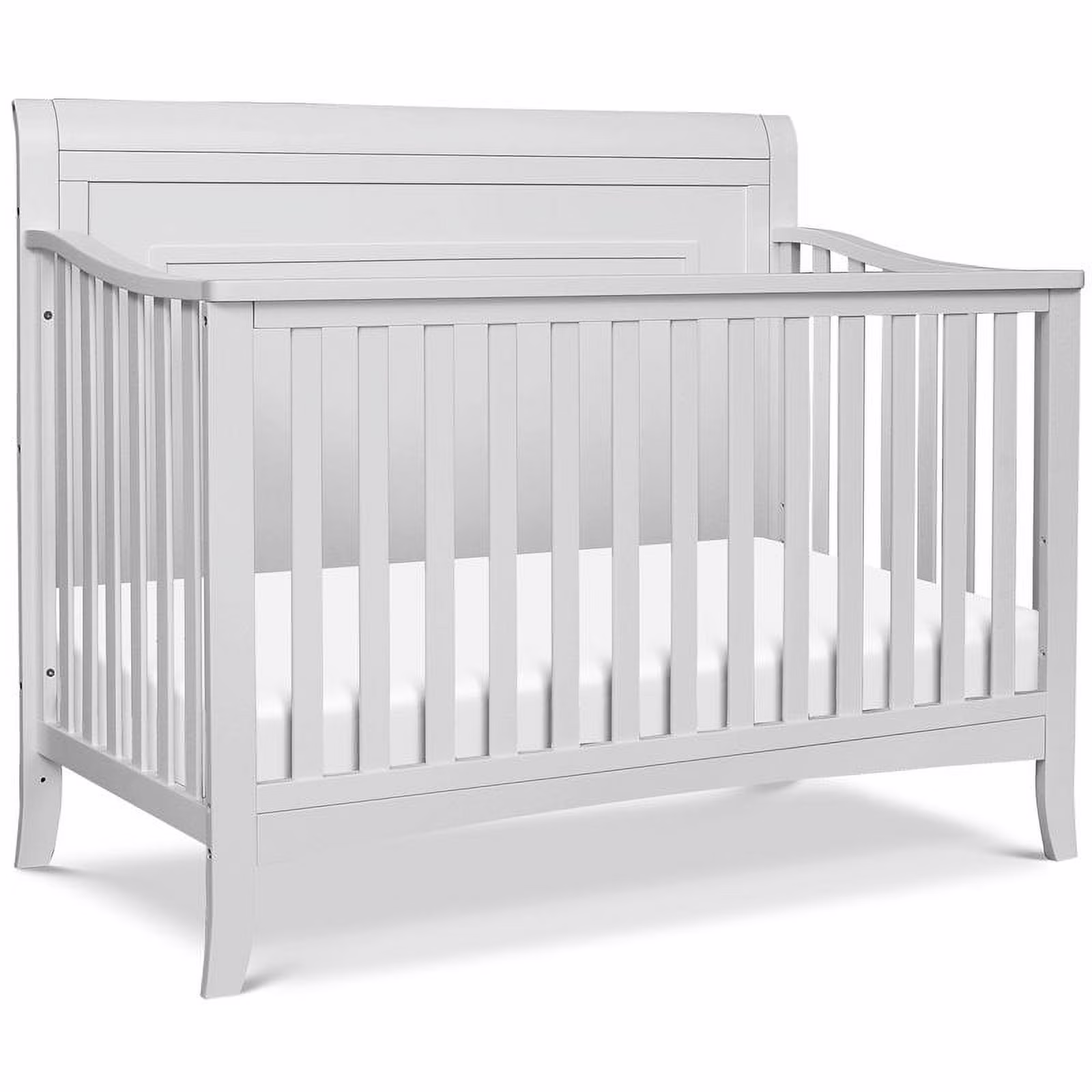 DaVinci Anders Pine Wood 4-in-1 Convertible Crib in Cloud Gray