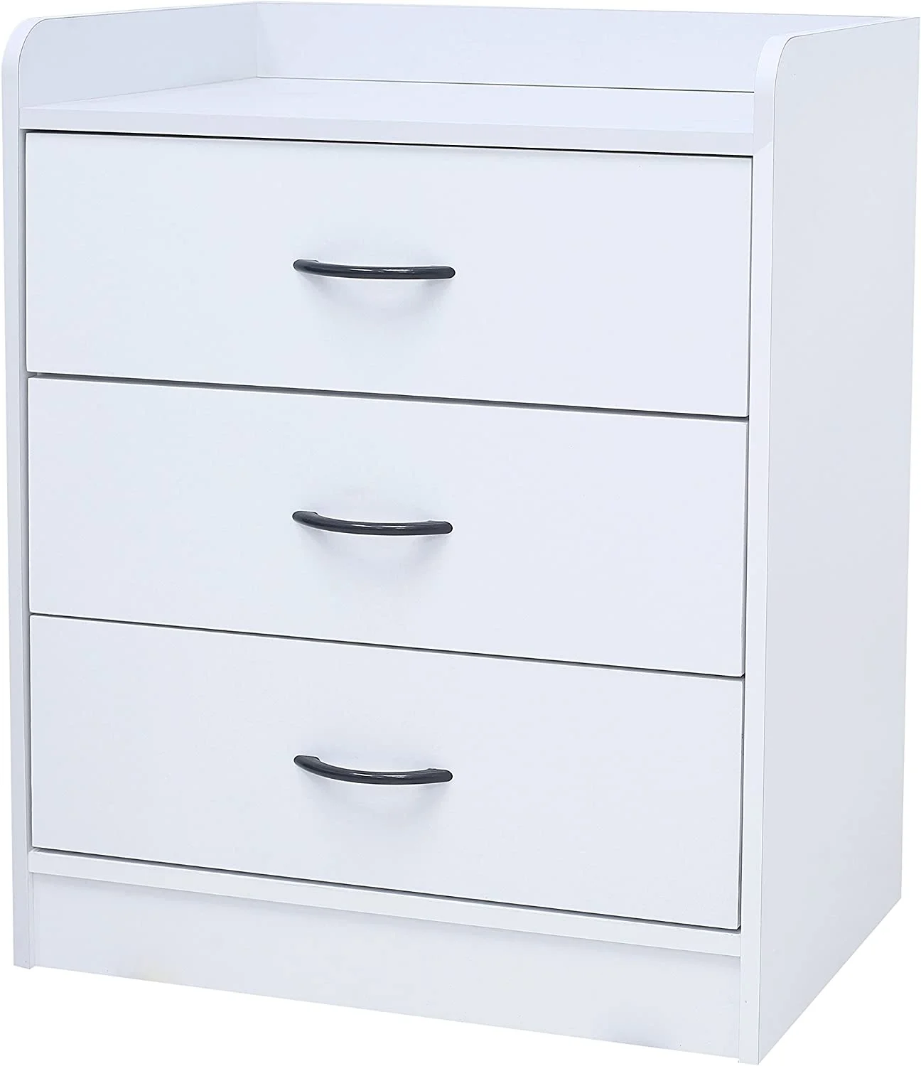 3 Drawer Storage Chest Dresser - Simple & Contemporary Accent Storage Cabinet, Storage Drawers, Dresser for Bedroom, Living Room, Hallway & Entryway