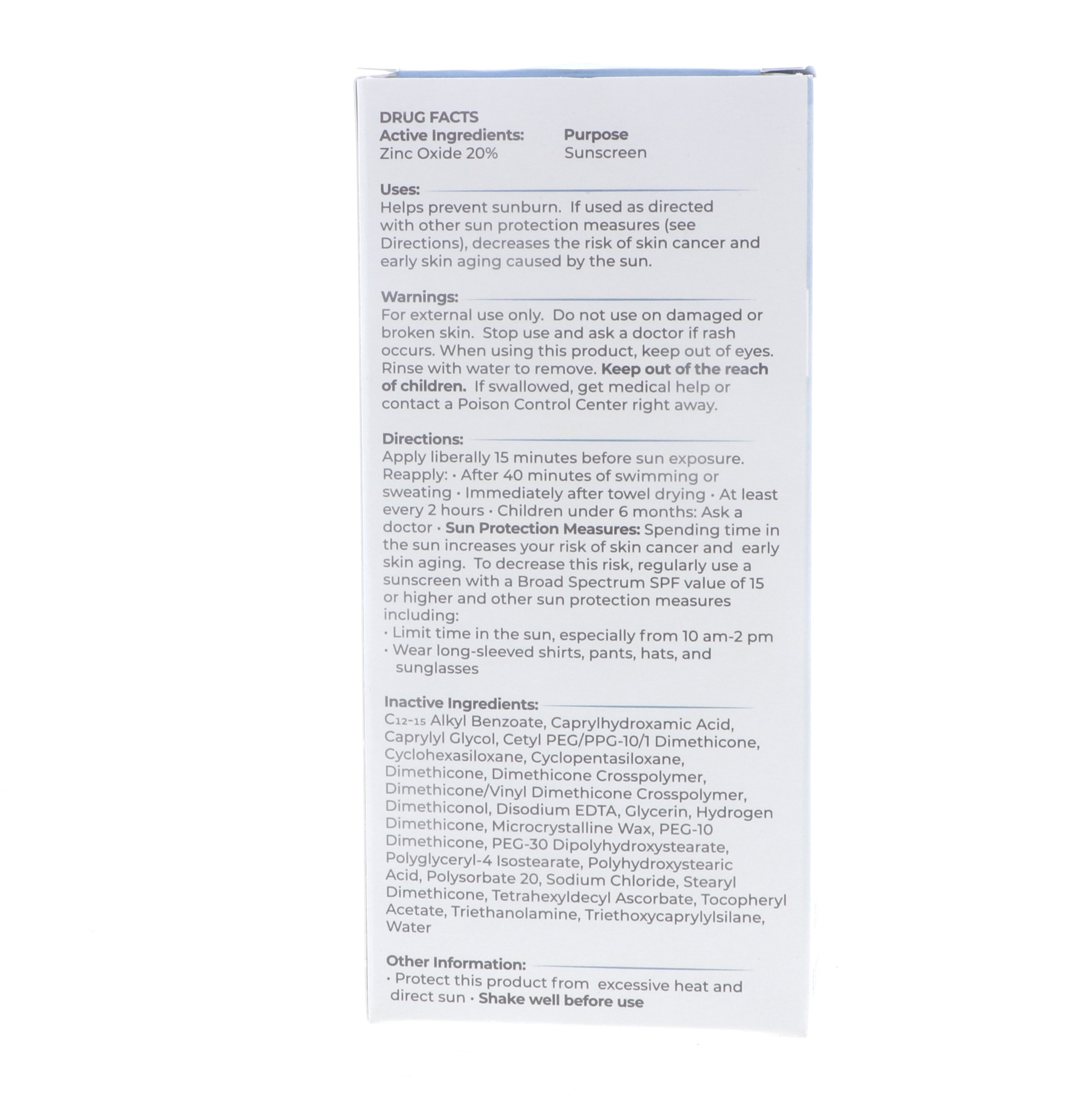 Tizo Ultra Zinc Body and Face Non-tinted SPF 40 Sunscreen 3.5 oz