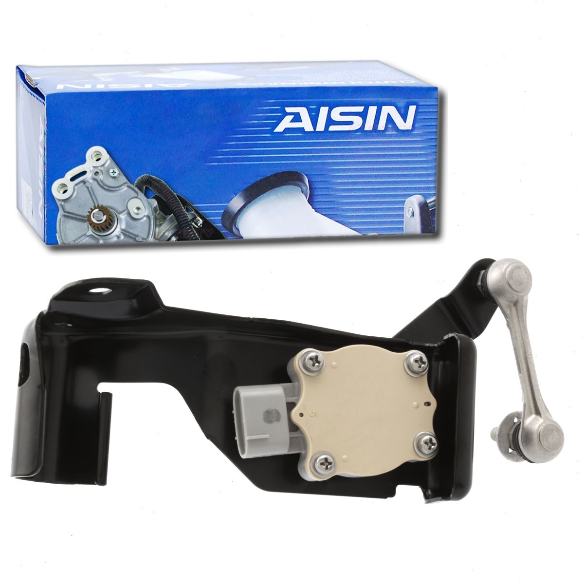 AISIN Rear Left Suspension Ride Height Sensor compatible with Toyota Prius 1.5L L4 2004-2009