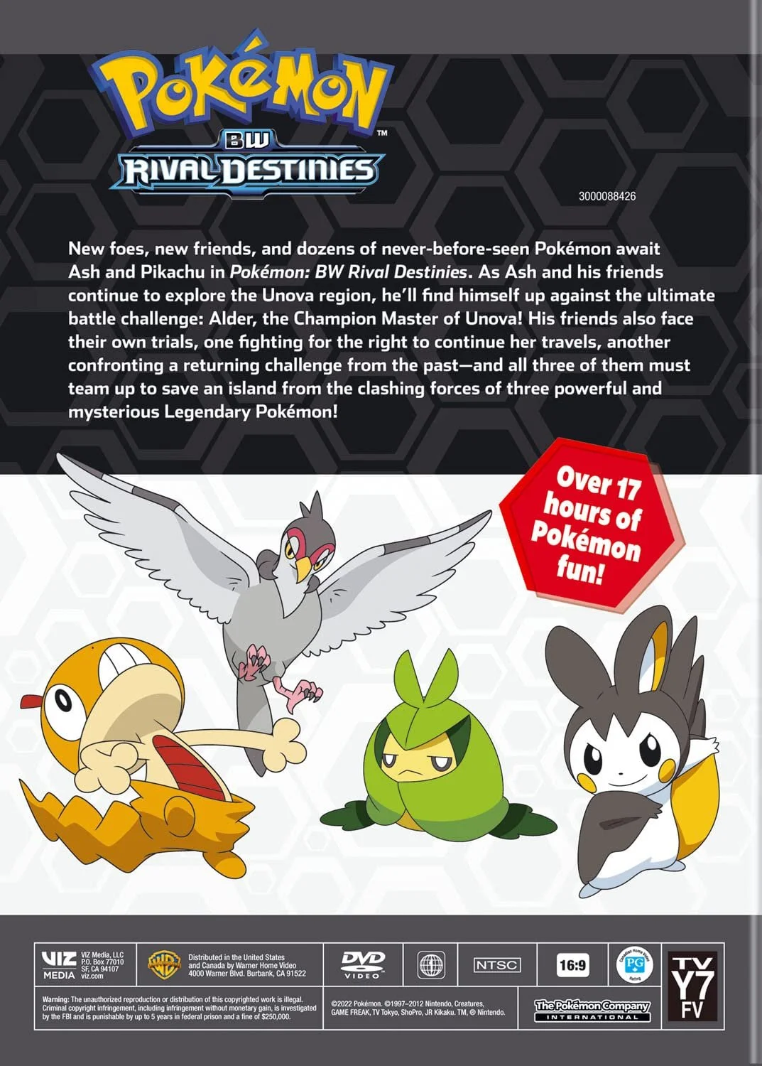Pokemon The Series: Black & White Rival Destinies The Complete Season (DVD)