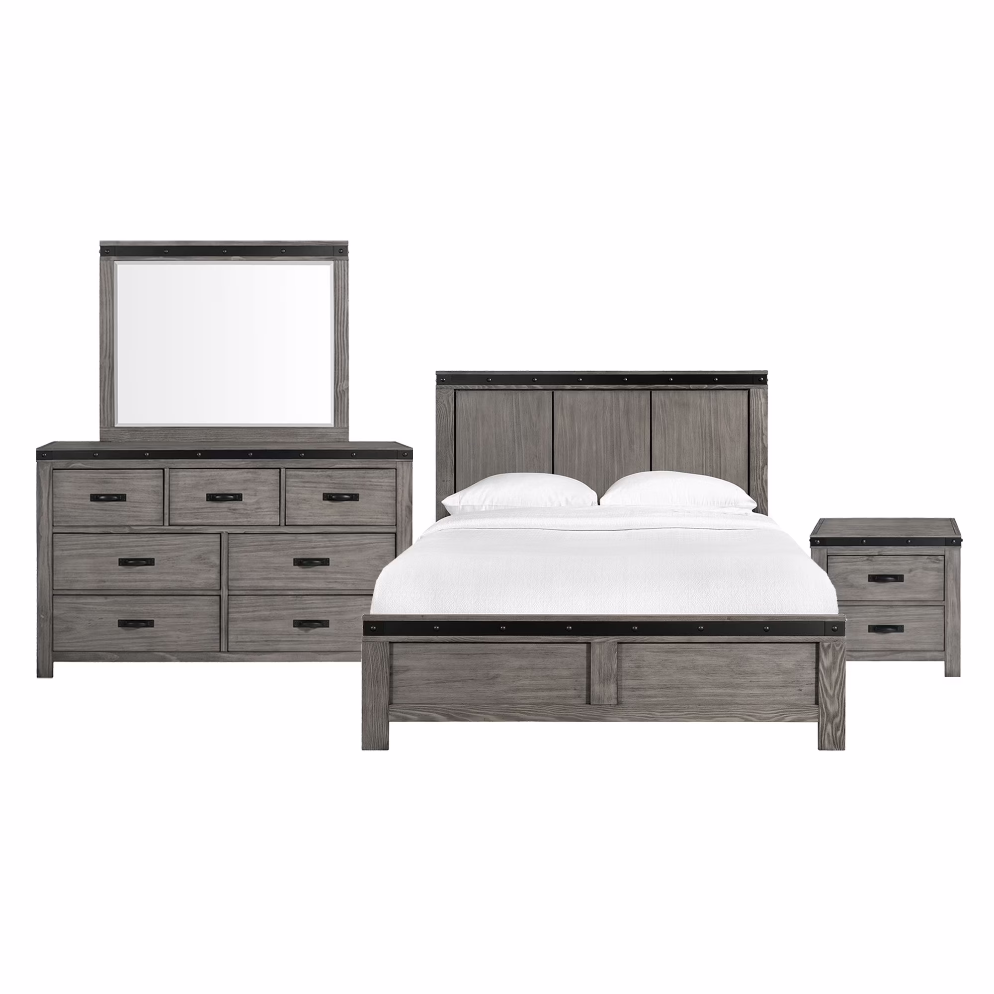 Picket House Furnishings Montauk Panel Bedroom Set, Multiple Sizes, Multiple Configurations
