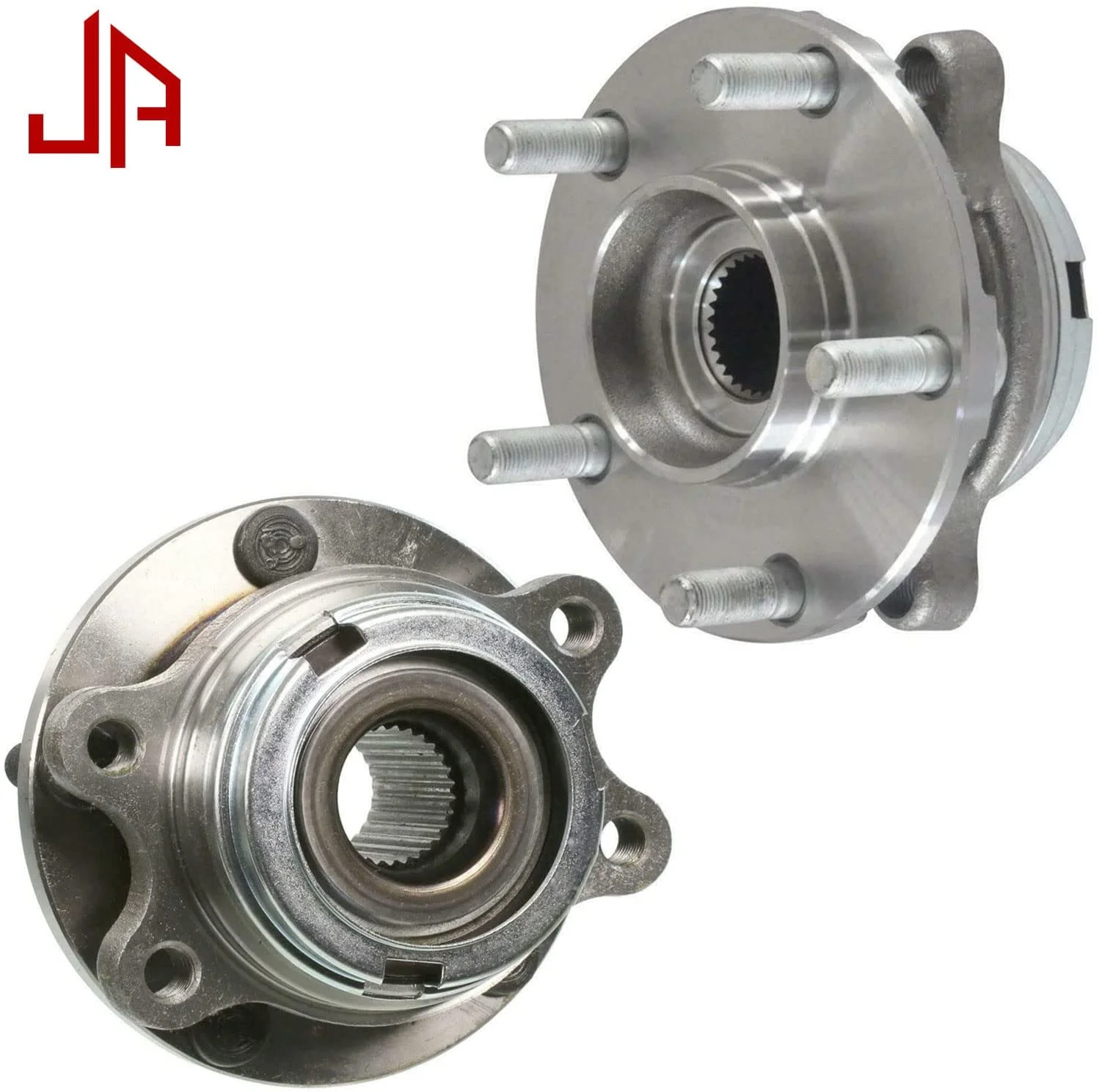 JADODE Wheel Bearing 513310 5 Lugs Front Wheel Hub Bearing Assembly Replacement for Nissan Murano 2003-2007, Nissan Quest 2004-2009 Hub Bearing, 2pc