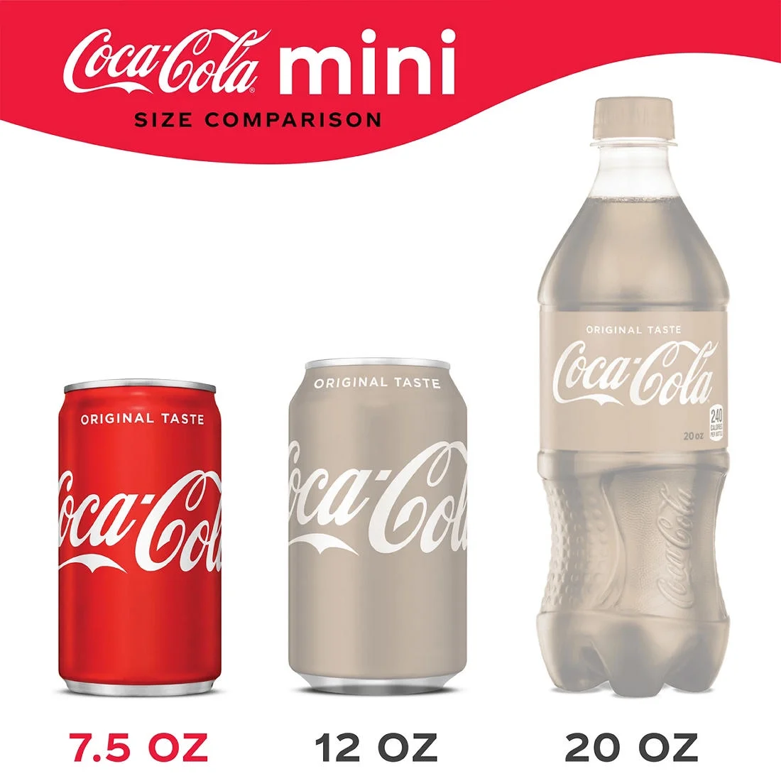 Coca-Cola Mini, 30 pk./7.5 oz. cans